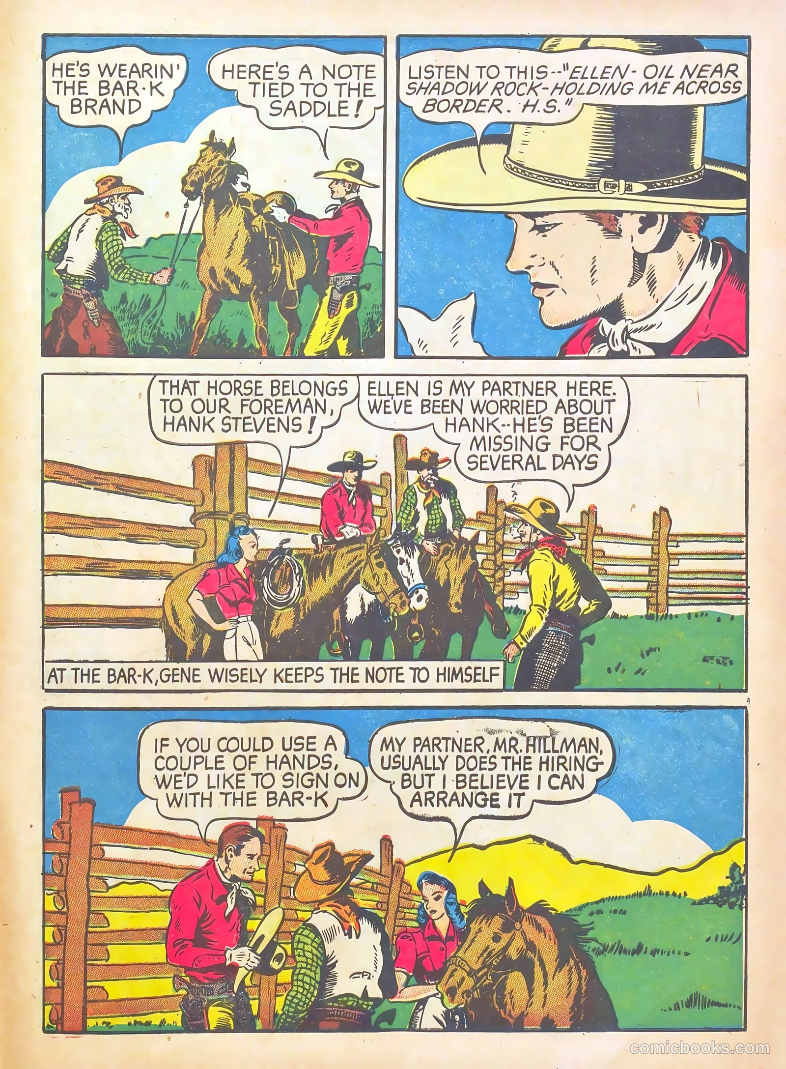 Gene Autry Comics #2 (1942) — page 53 of 68