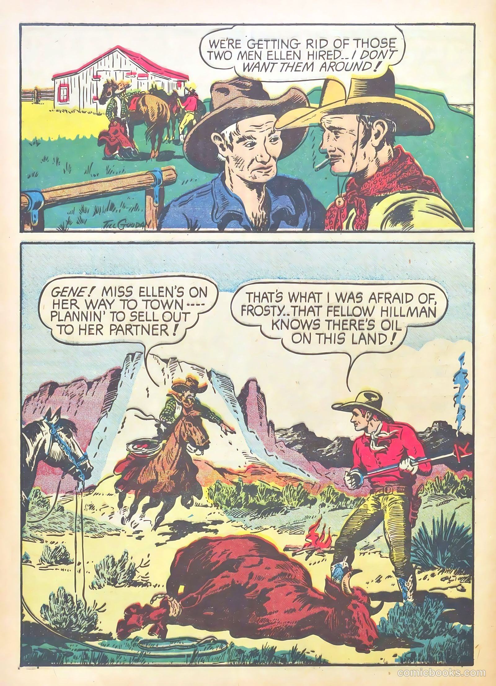 Gene Autry Comics #2 (1942) — page 54 of 68