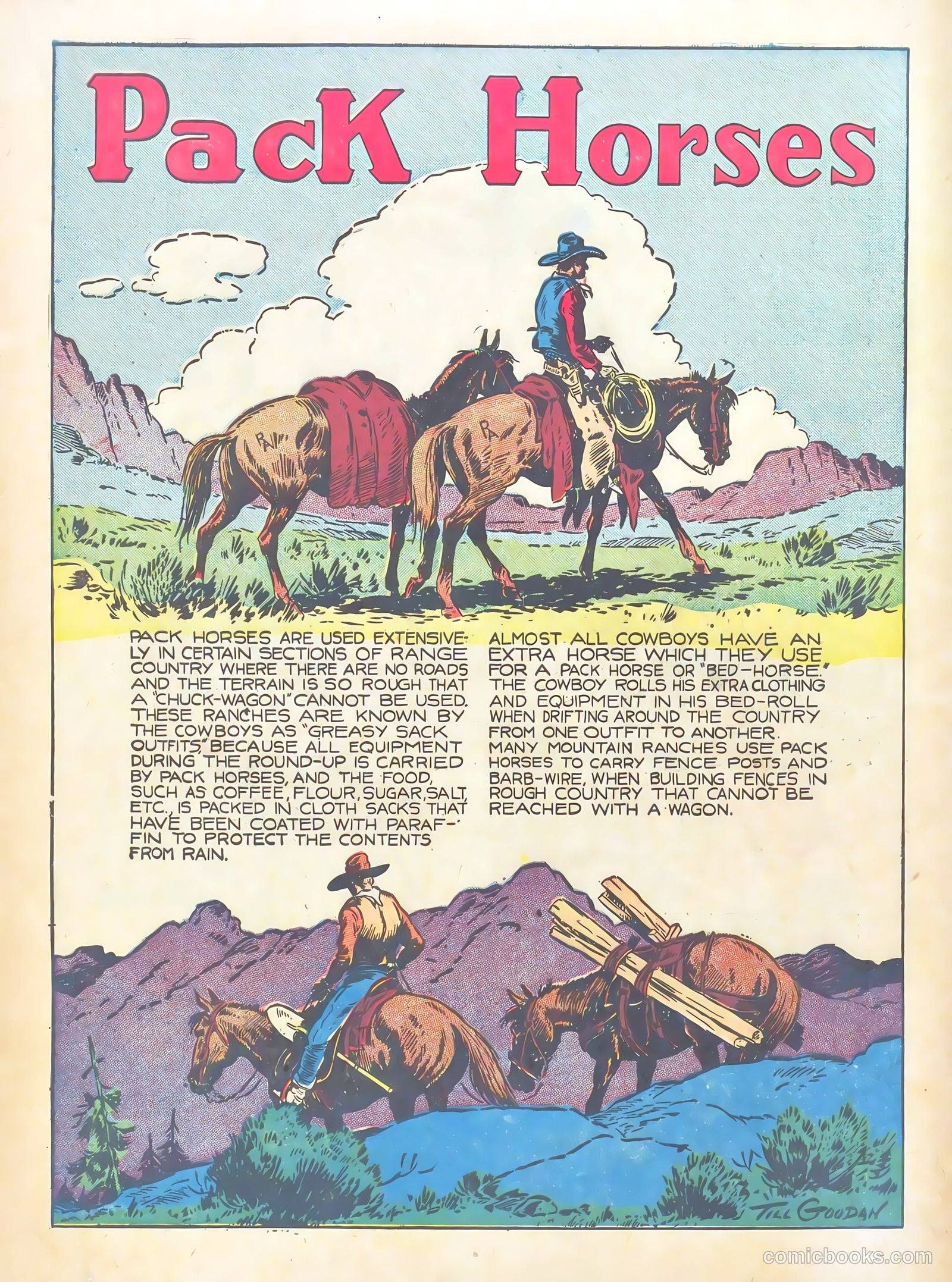 Gene Autry Comics #2 (1942) — page 66 of 68