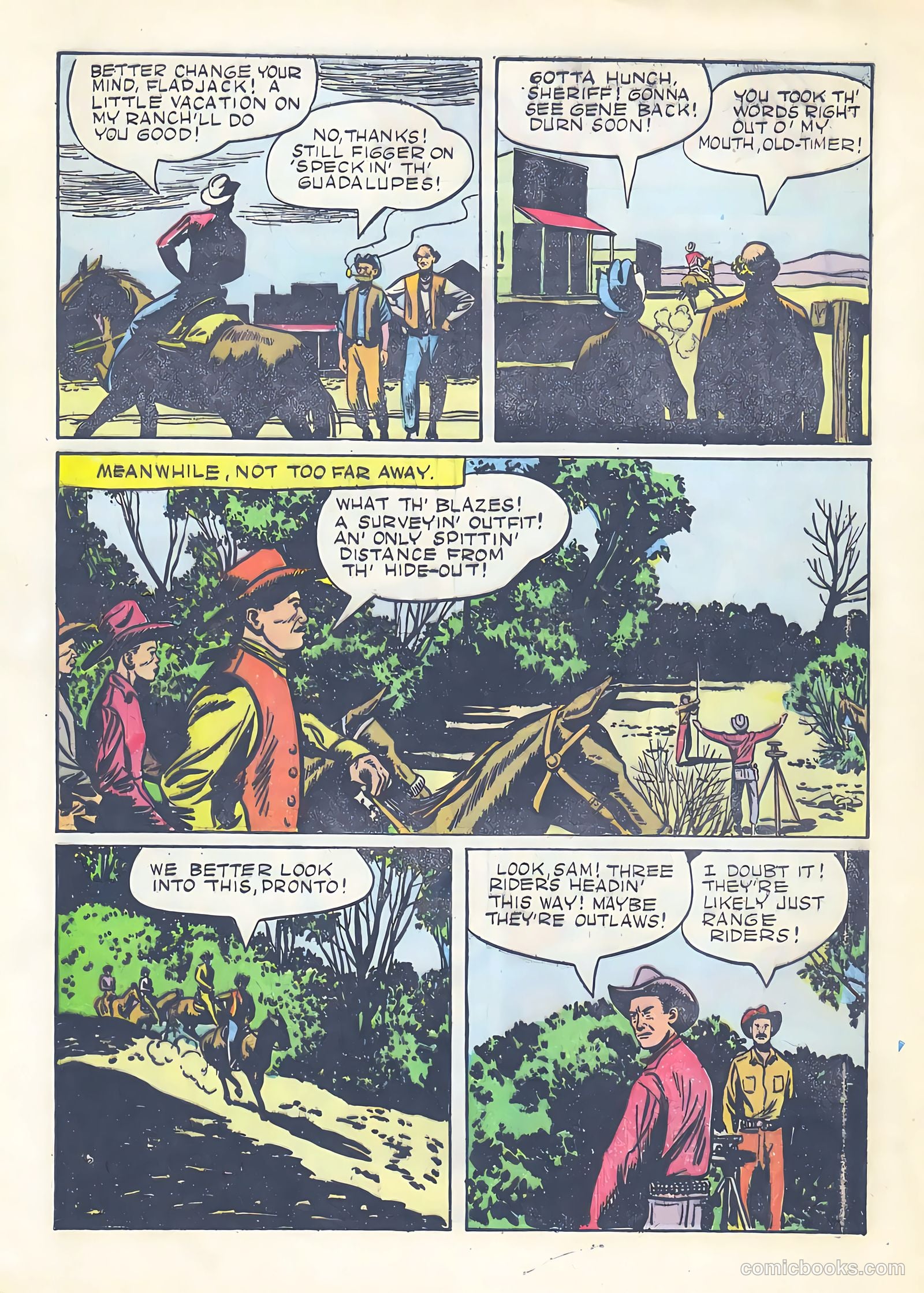 Gene Autry Comics #20 (1948) — page 4 of 36