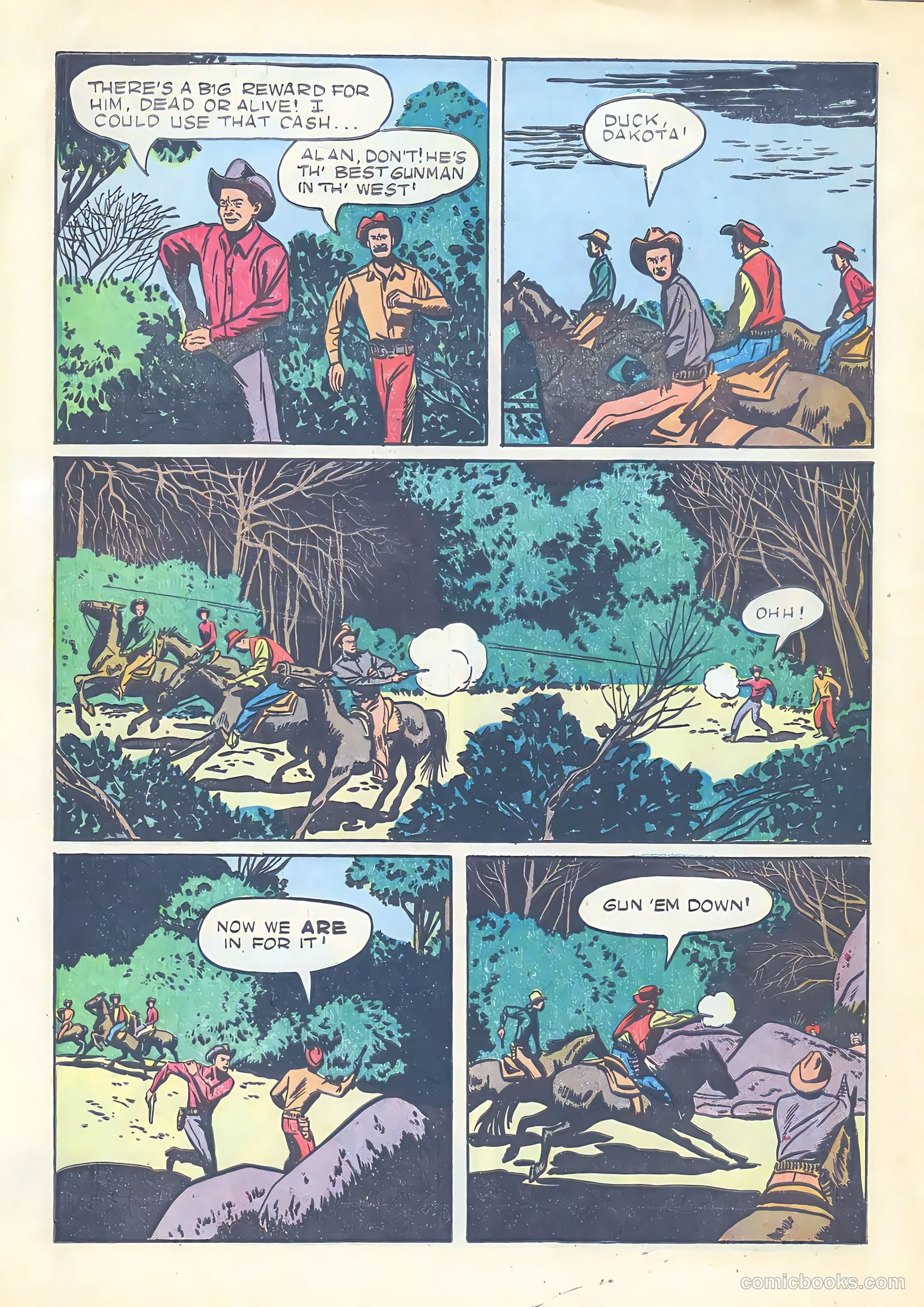 Gene Autry Comics #20 (1948) — page 6 of 36