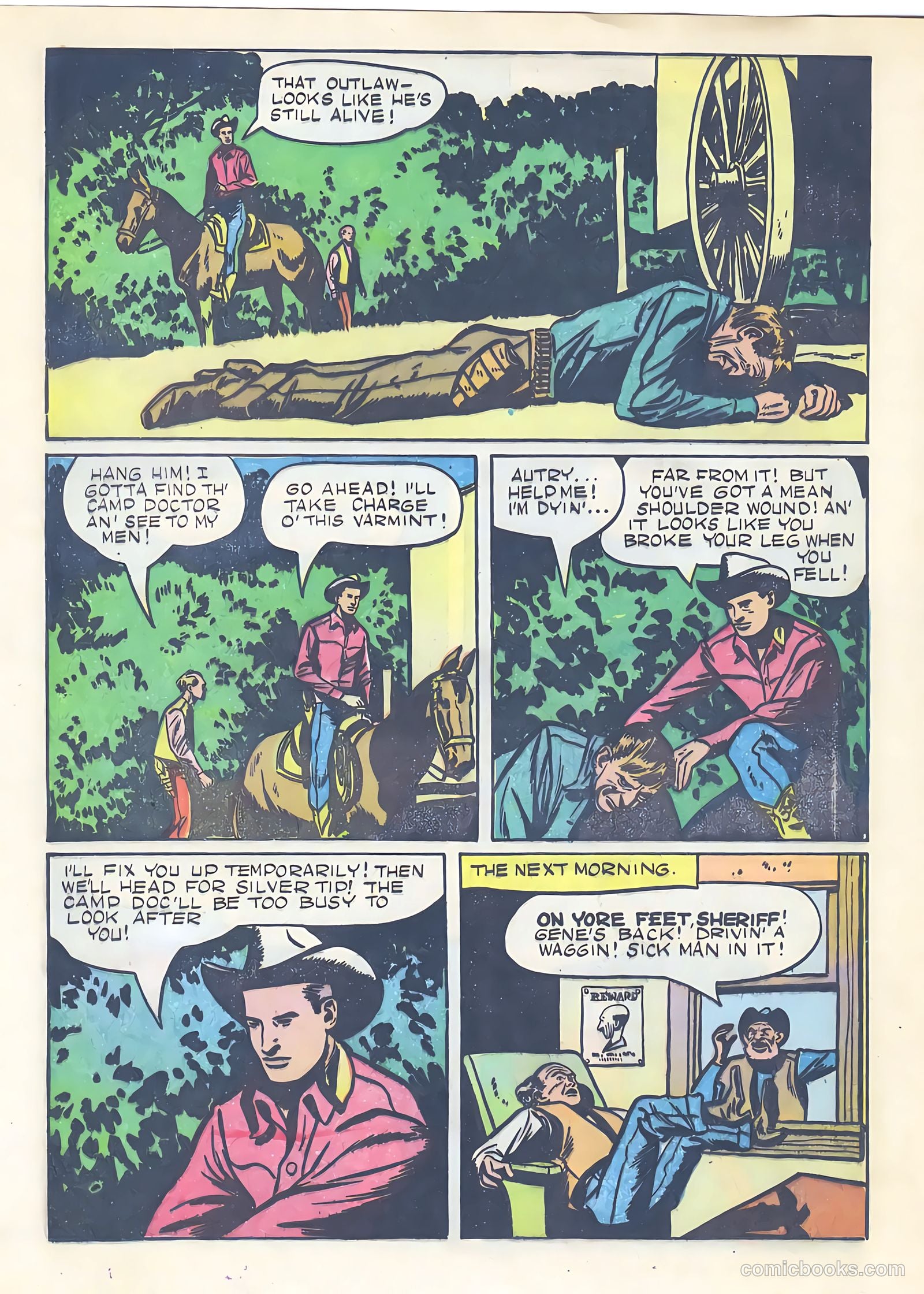 Gene Autry Comics #20 (1948) — page 16 of 36