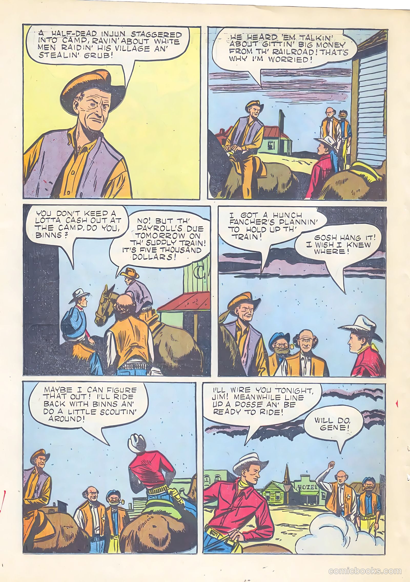Gene Autry Comics #20 (1948) — page 22 of 36