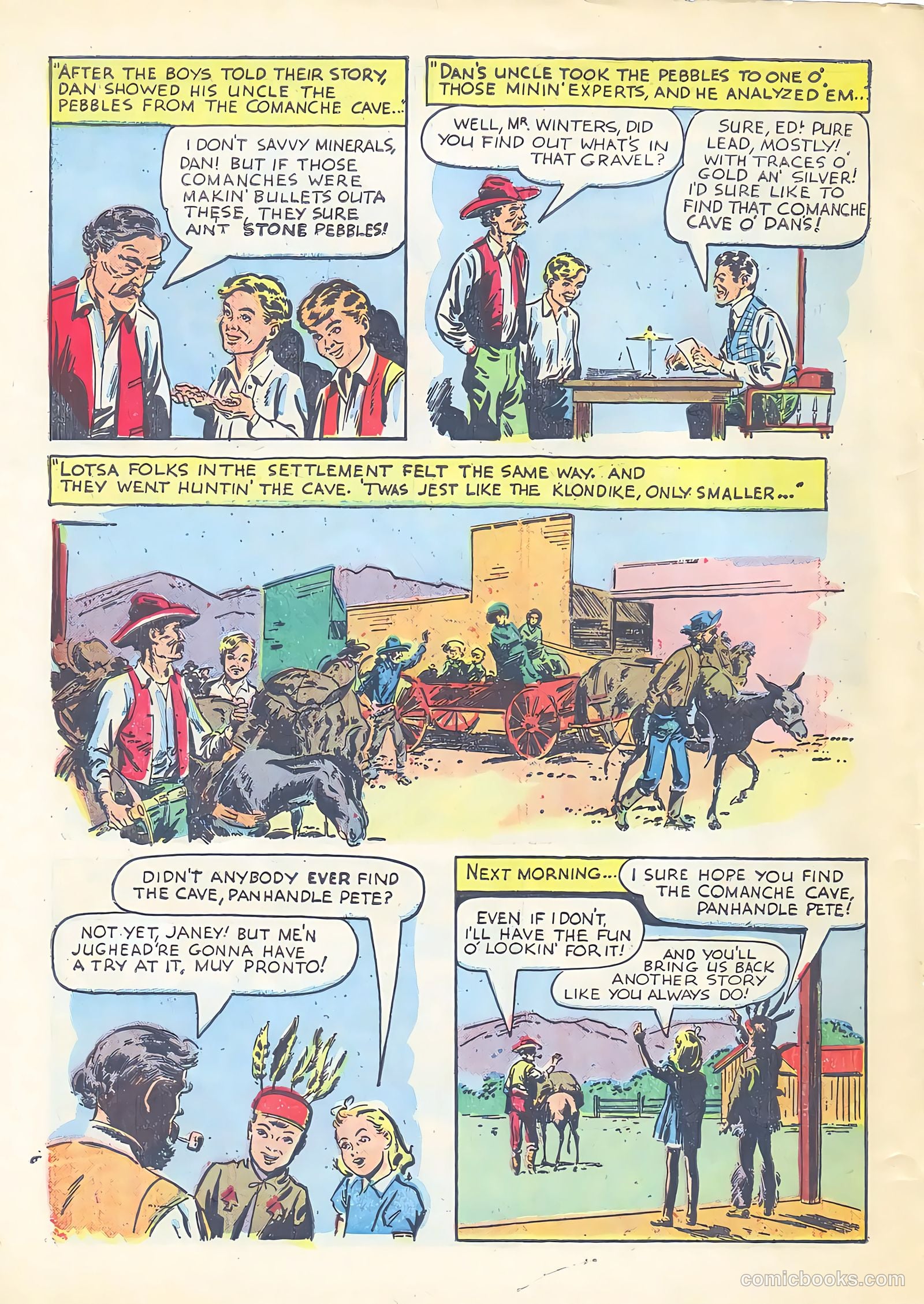 Gene Autry Comics #20 (1948) — page 34 of 36