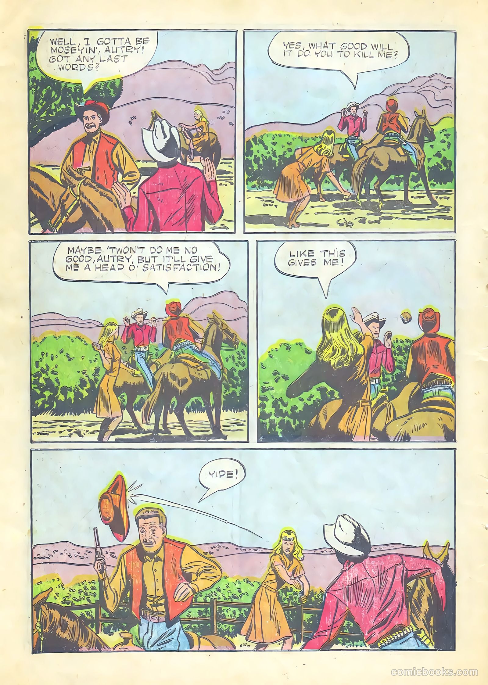 Gene Autry Comics #21 (1948) — page 6 of 36