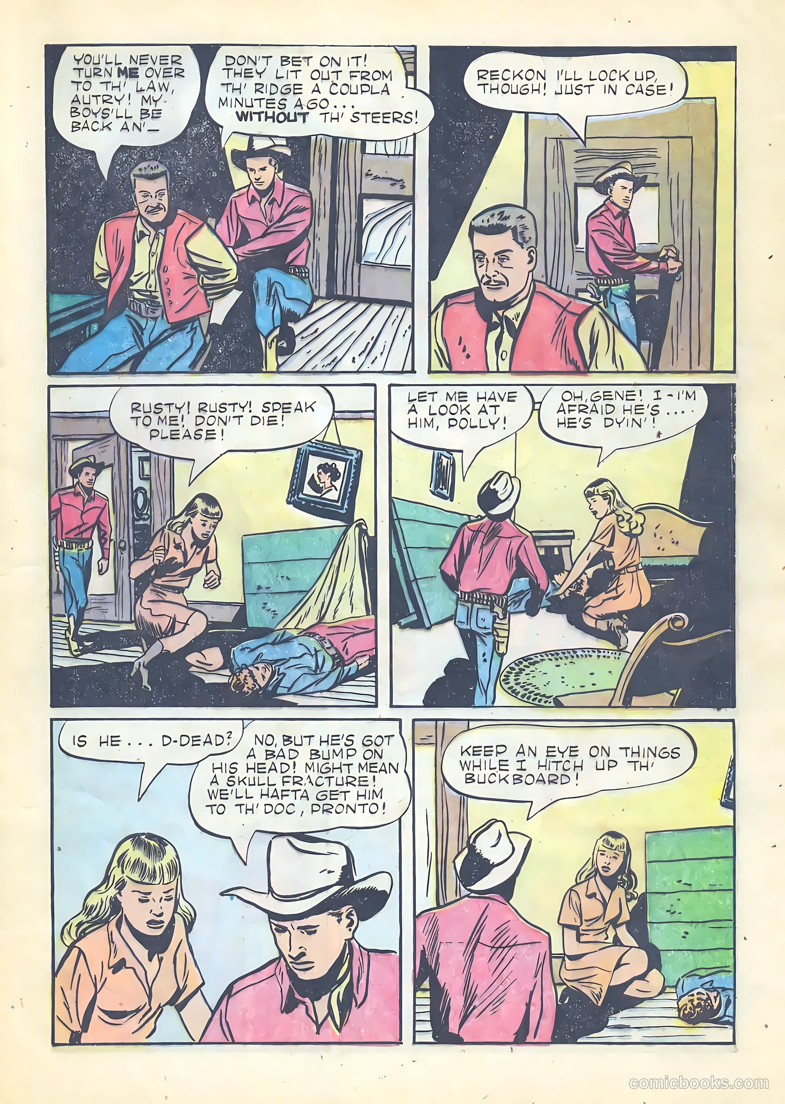 Gene Autry Comics #21 (1948) — page 9 of 36