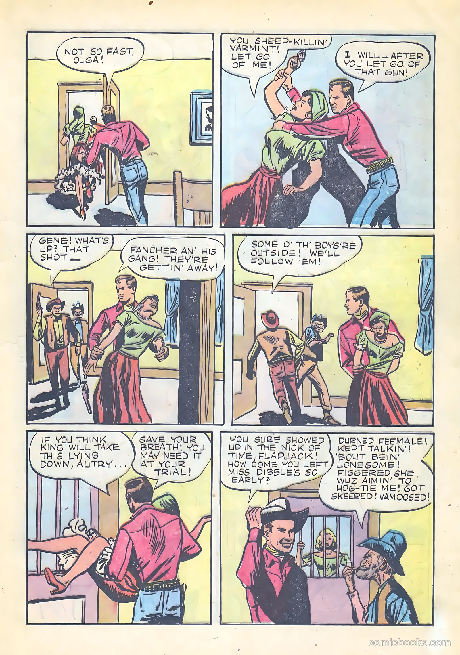 Gene Autry Comics #21 (1948) — page 17 of 36