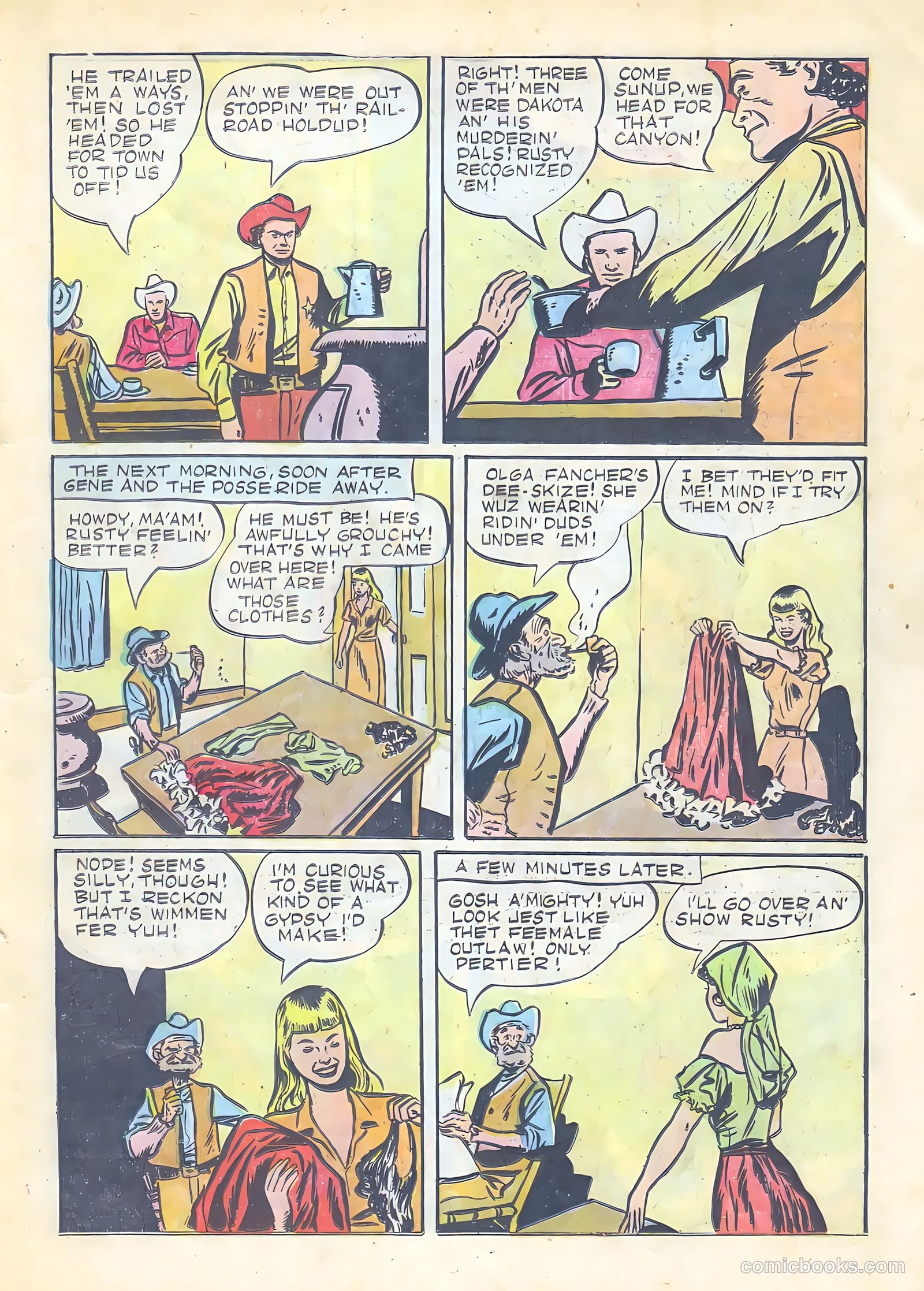 Gene Autry Comics #21 (1948) — page 19 of 36