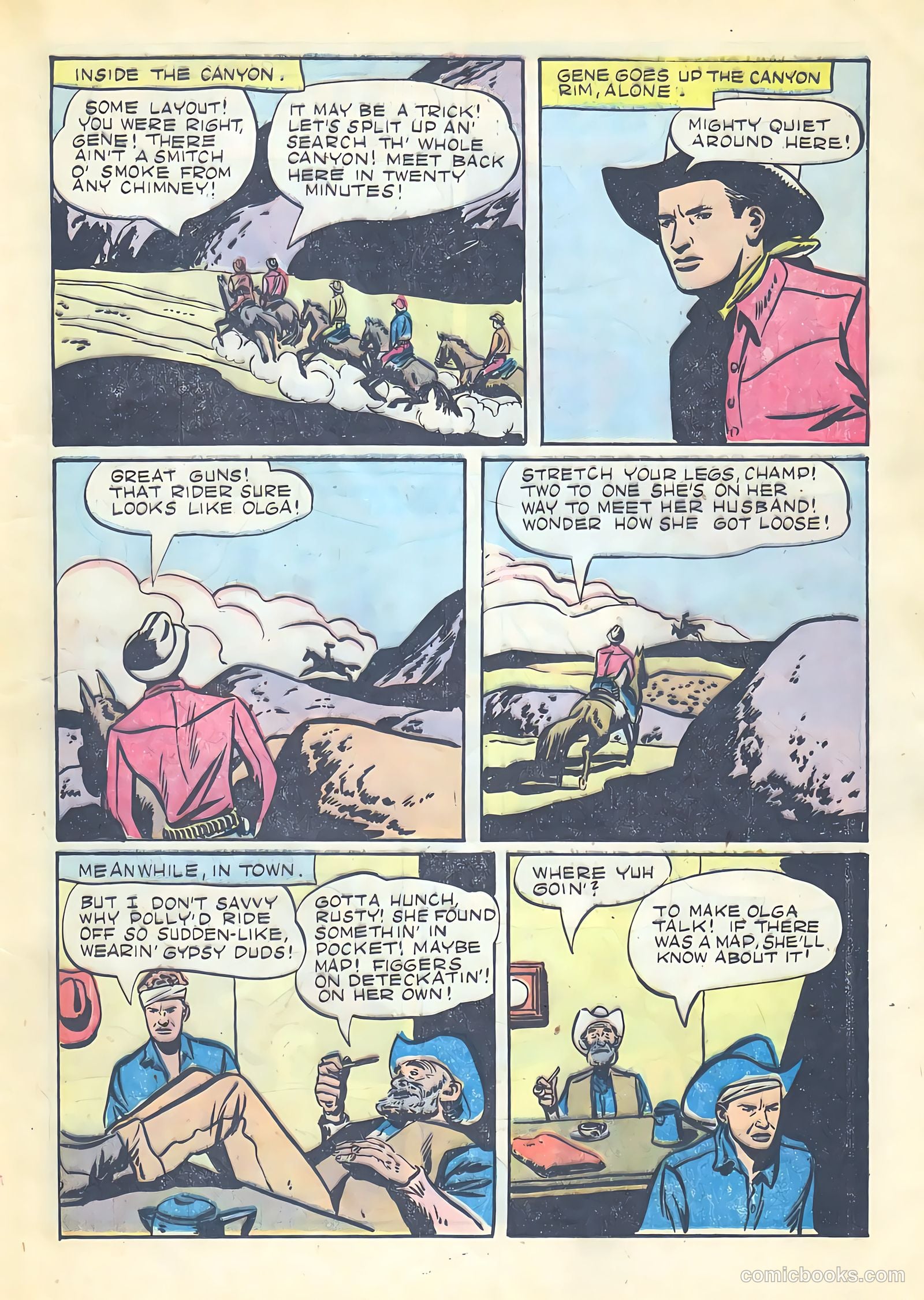 Gene Autry Comics #21 (1948) — page 21 of 36