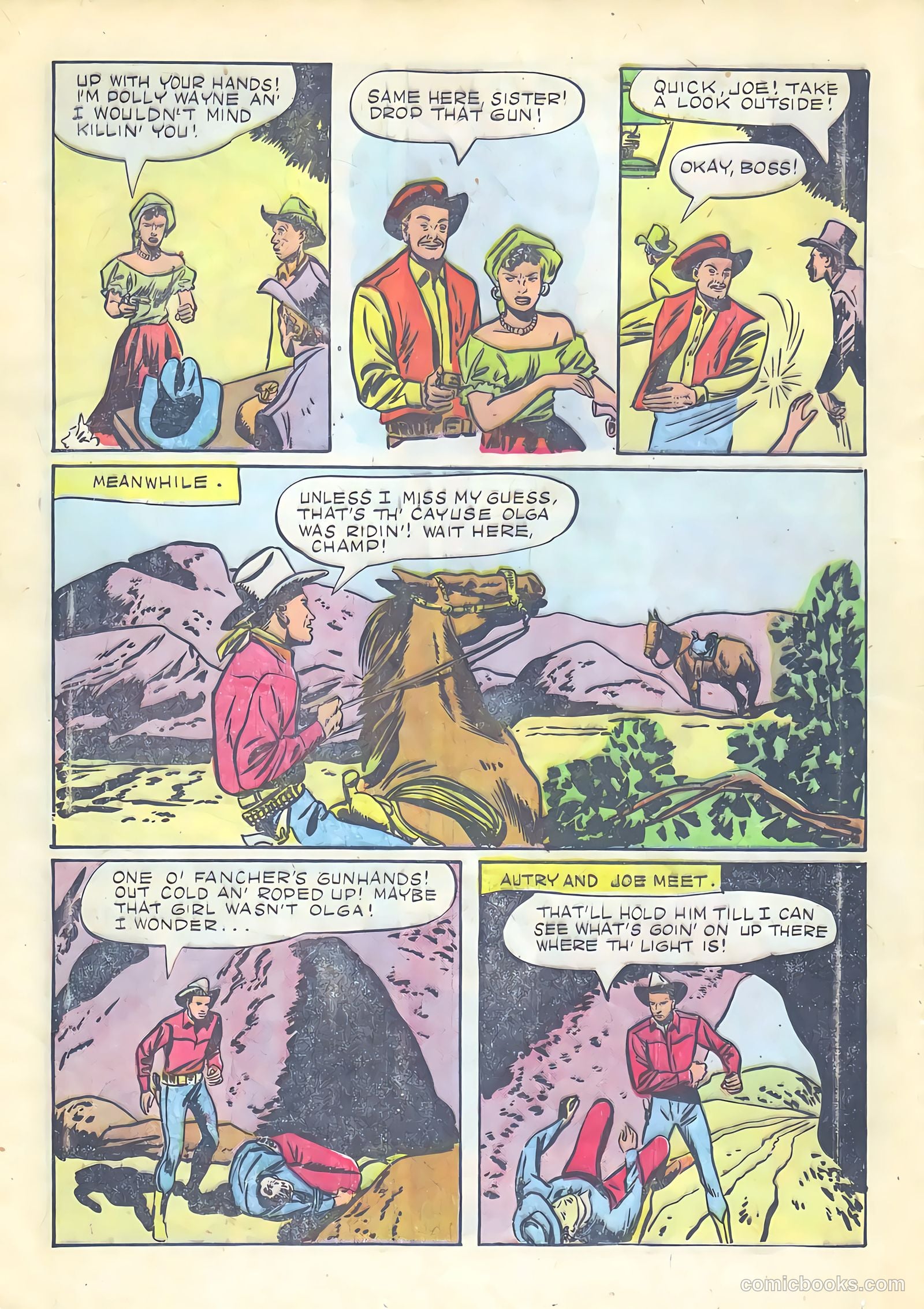 Gene Autry Comics #21 (1948) — page 24 of 36