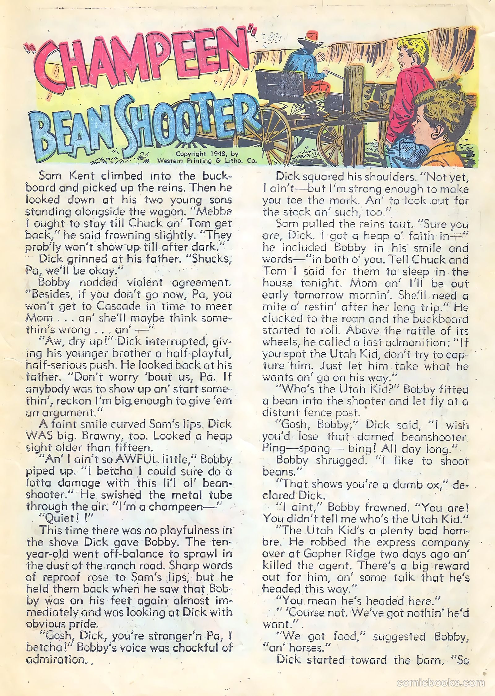 Gene Autry Comics #21 (1948) — page 27 of 36