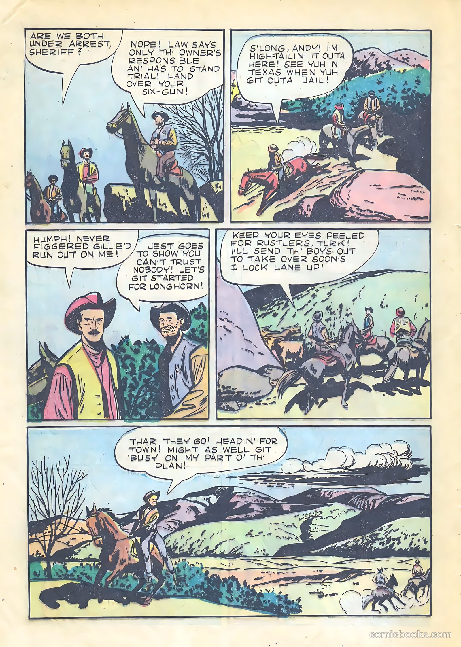 Gene Autry Comics #21 (1948) — page 32 of 36