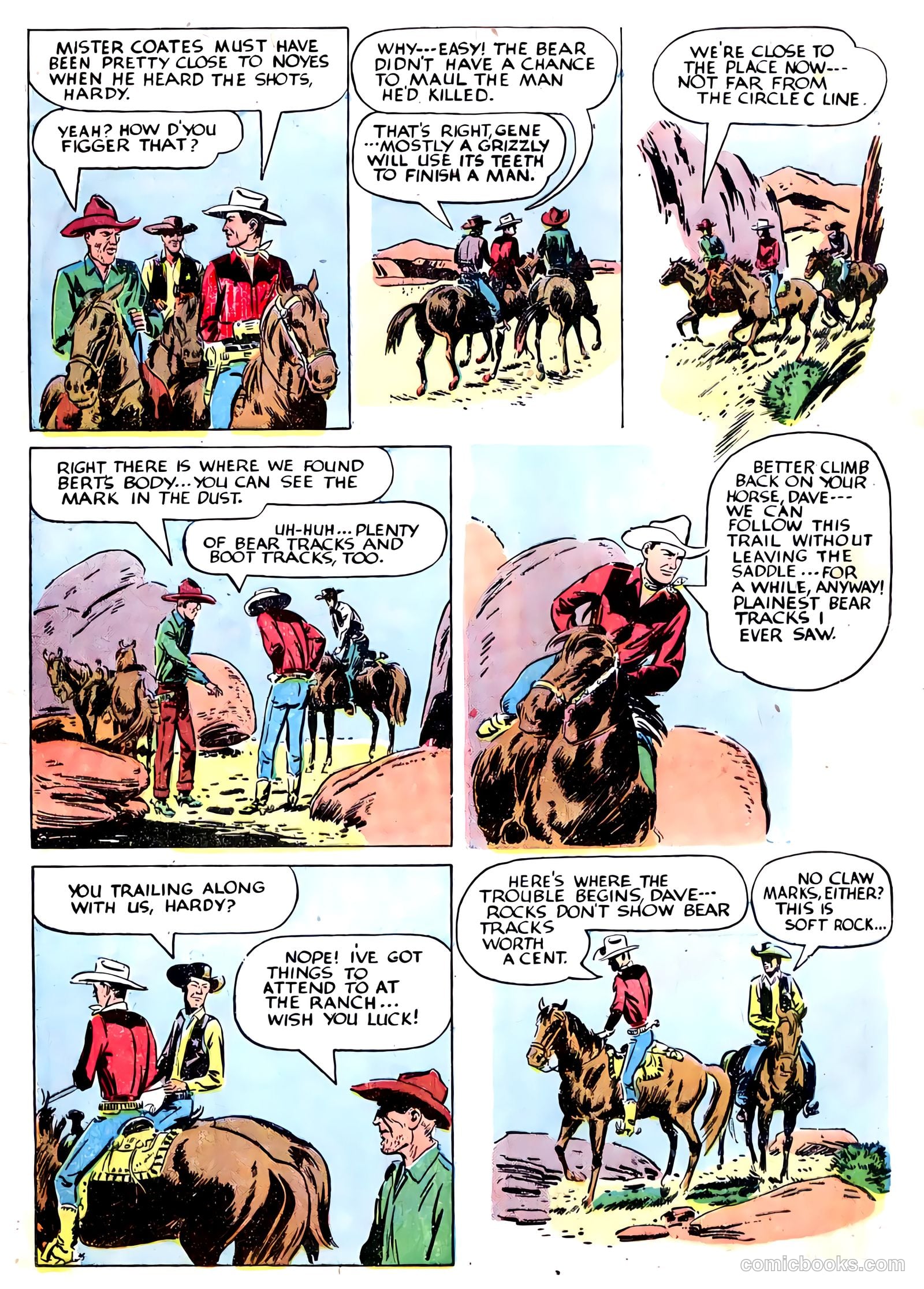 Gene Autry Comics #22 (1948) — page 5 of 36
