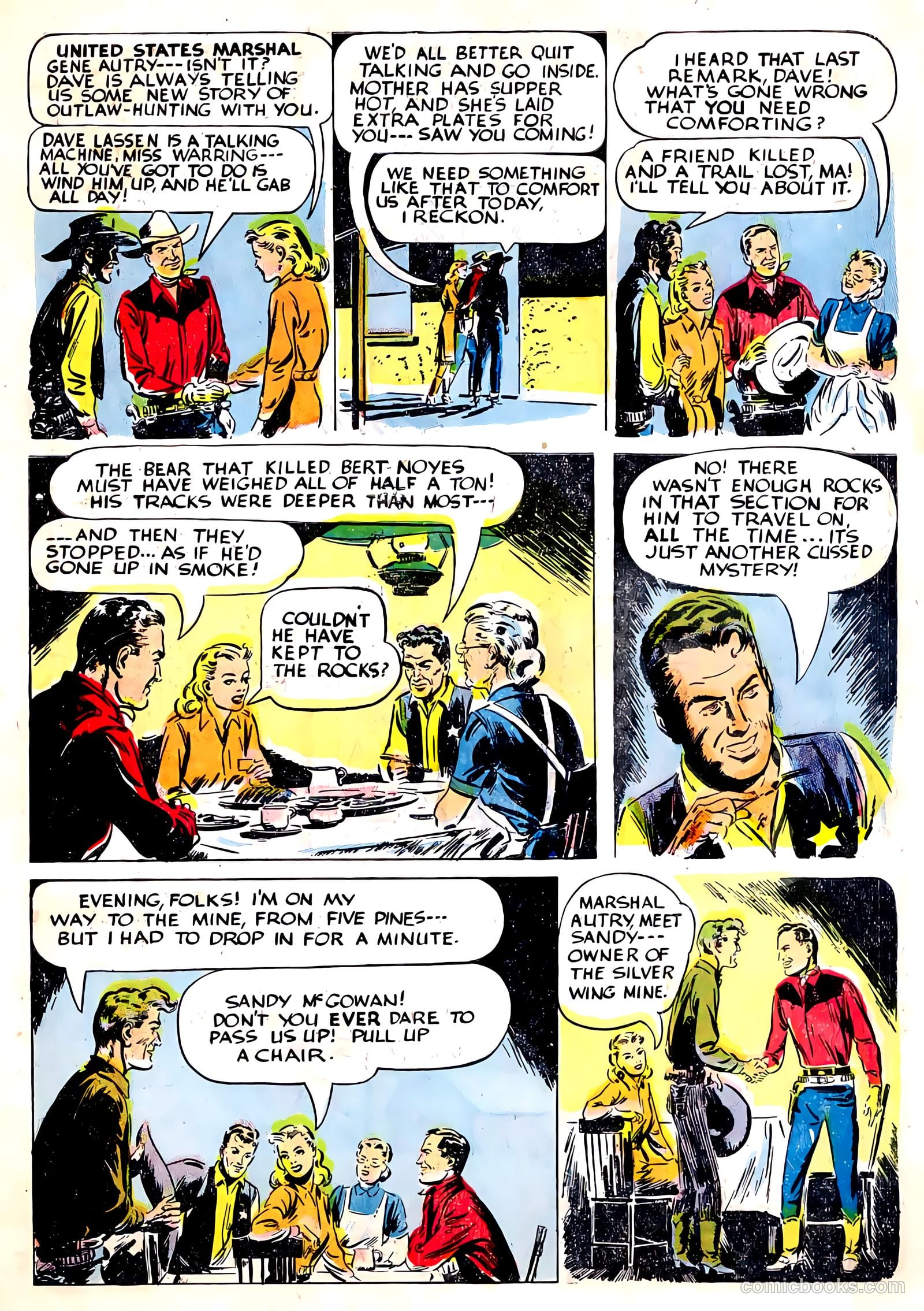 Gene Autry Comics #22 (1948) — page 7 of 36