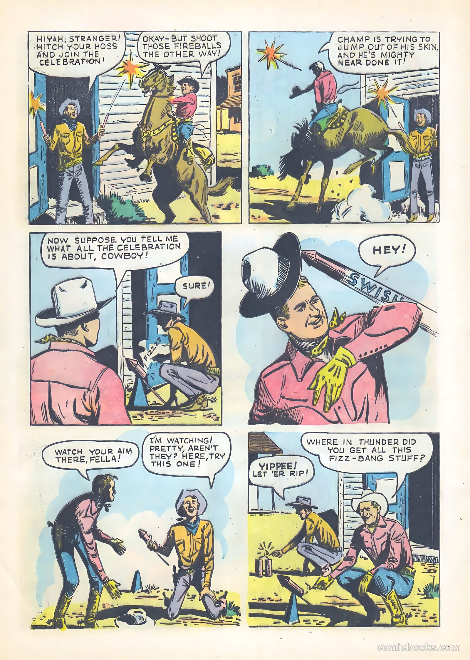 Gene Autry Comics #23 (1949) — page 4 of 36