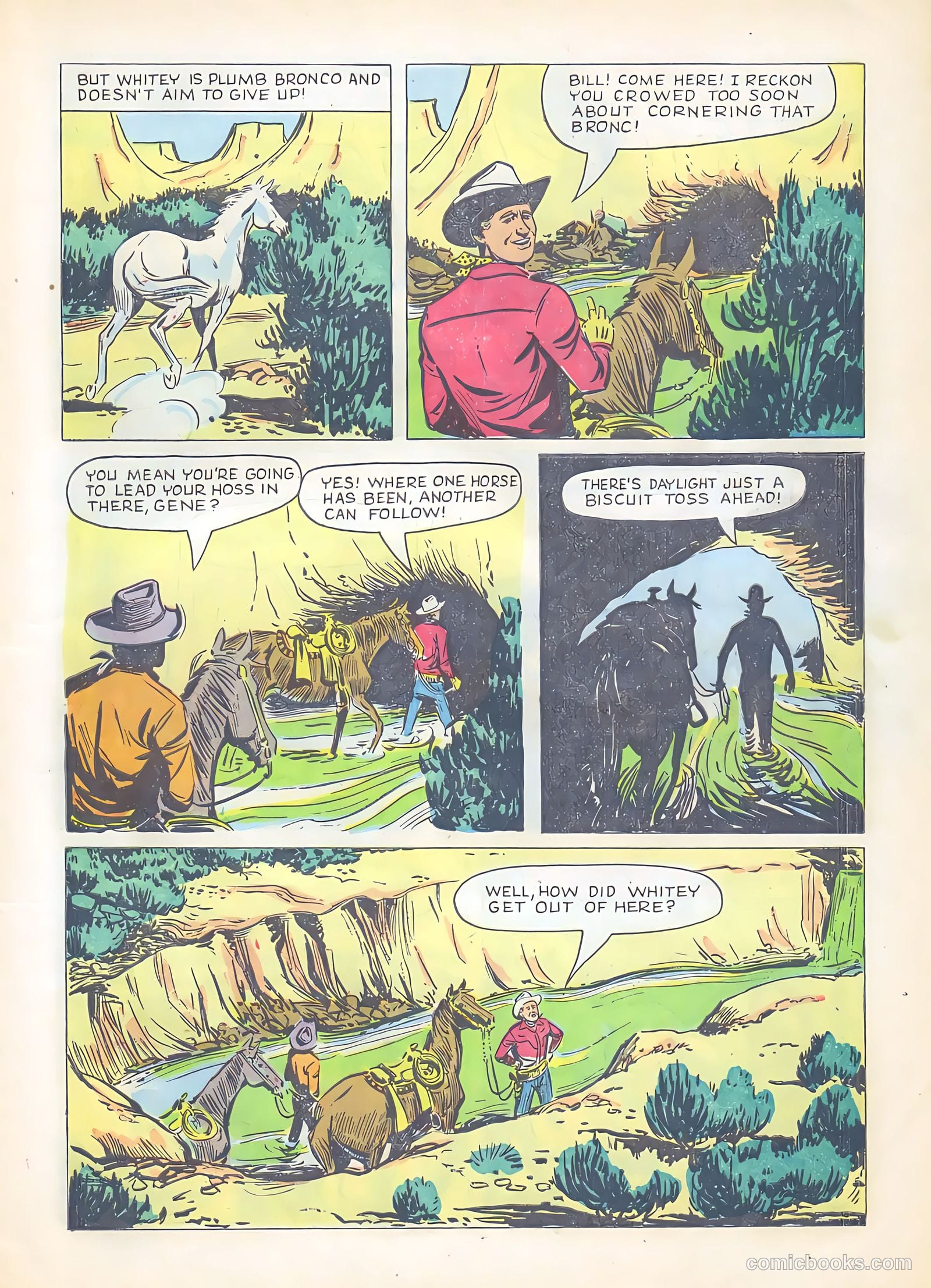 Gene Autry Comics #23 (1949) — page 7 of 36