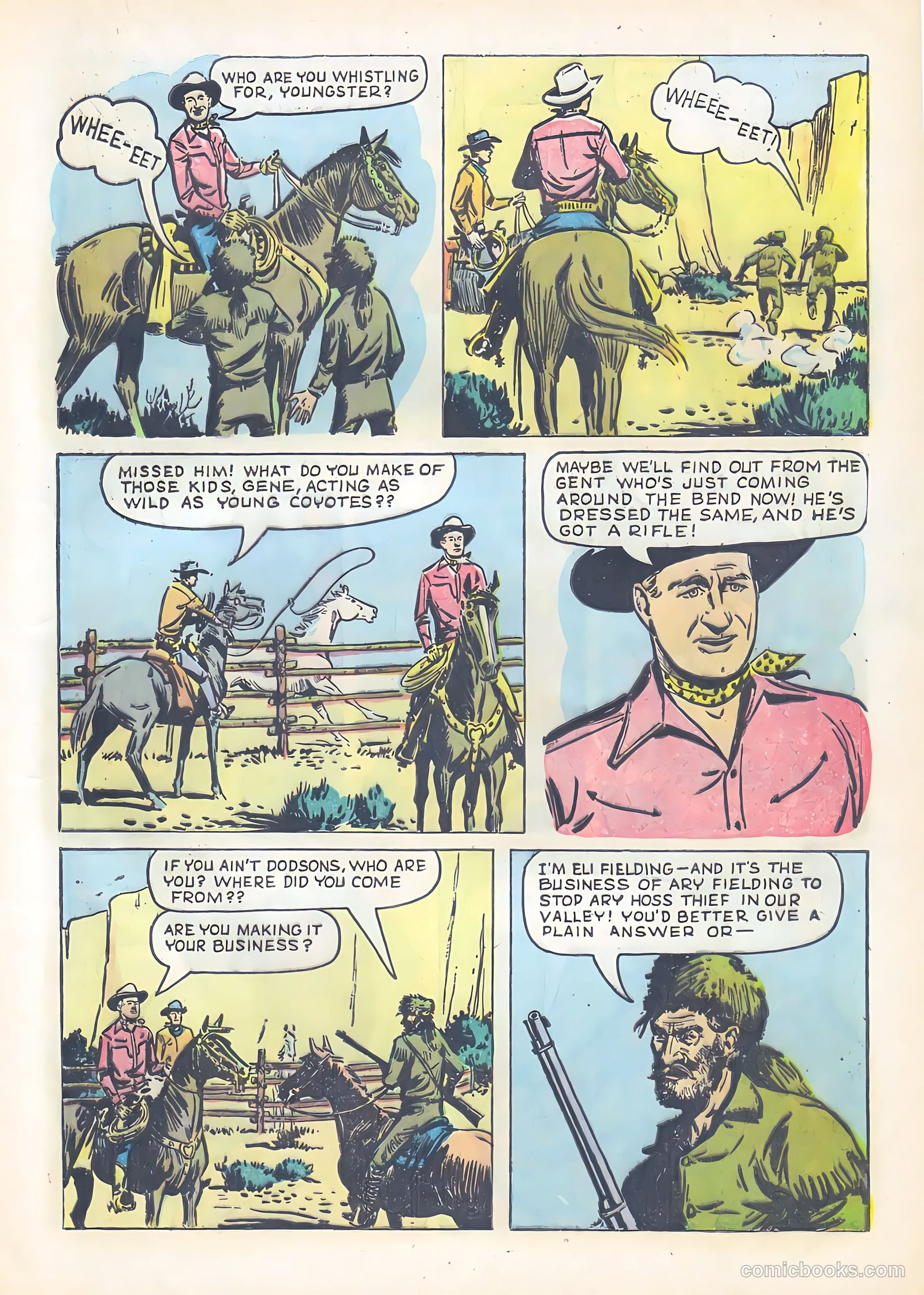 Gene Autry Comics #23 (1949) — page 9 of 36
