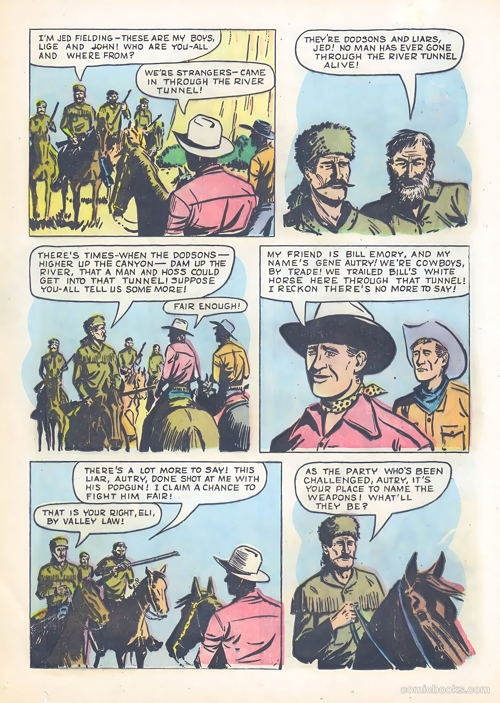 Gene Autry Comics #23 (1949) — page 12 of 36