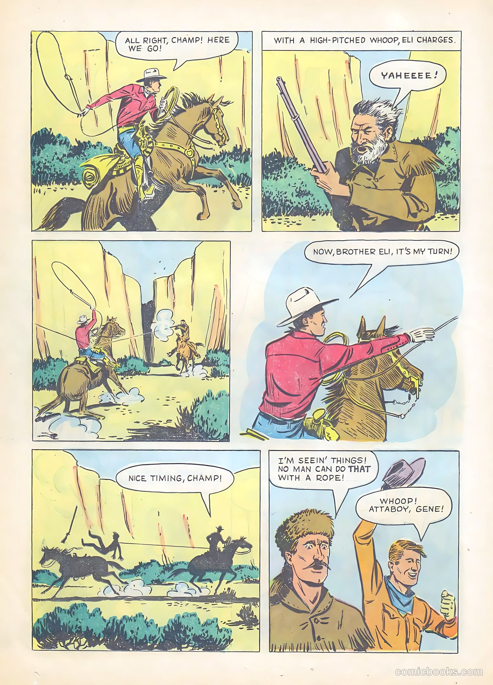 Gene Autry Comics #23 (1949) — page 14 of 36