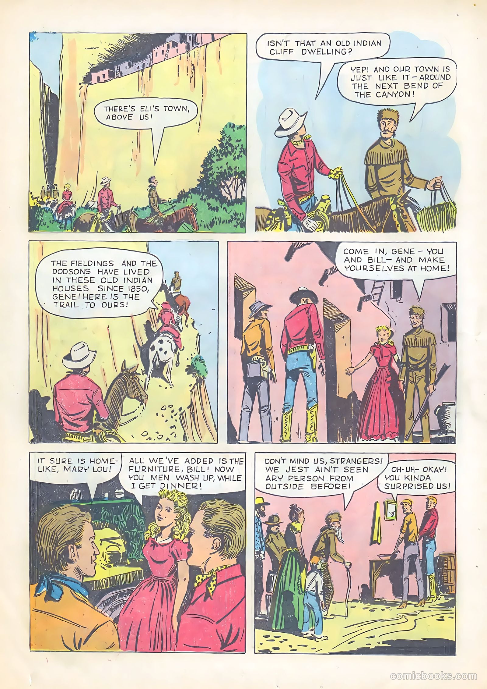 Gene Autry Comics #23 (1949) — page 18 of 36