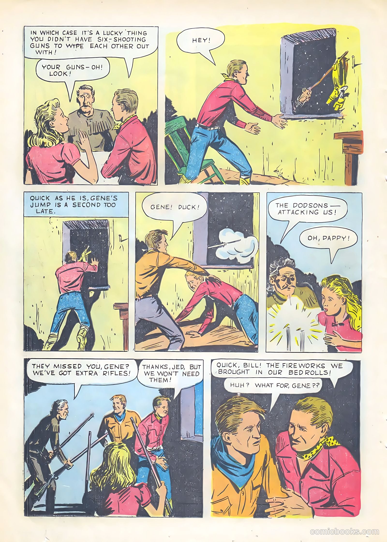 Gene Autry Comics #23 (1949) — page 22 of 36