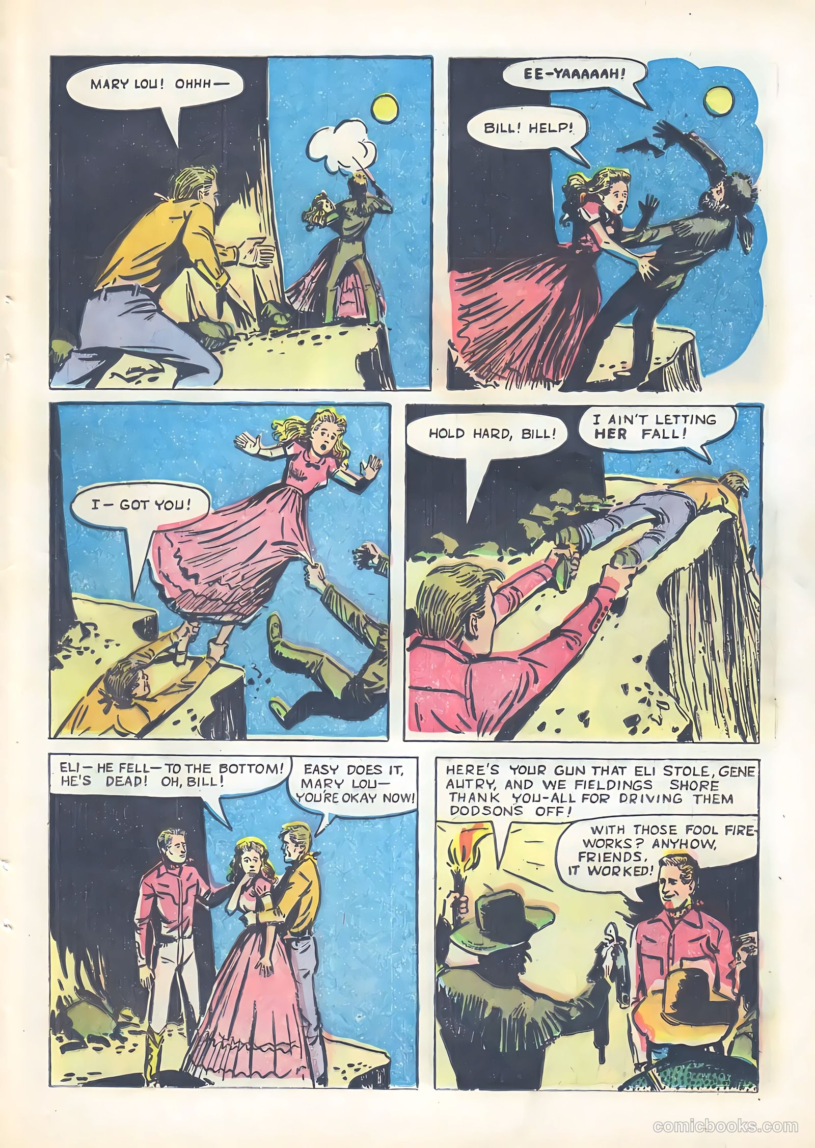 Gene Autry Comics #23 (1949) — page 25 of 36