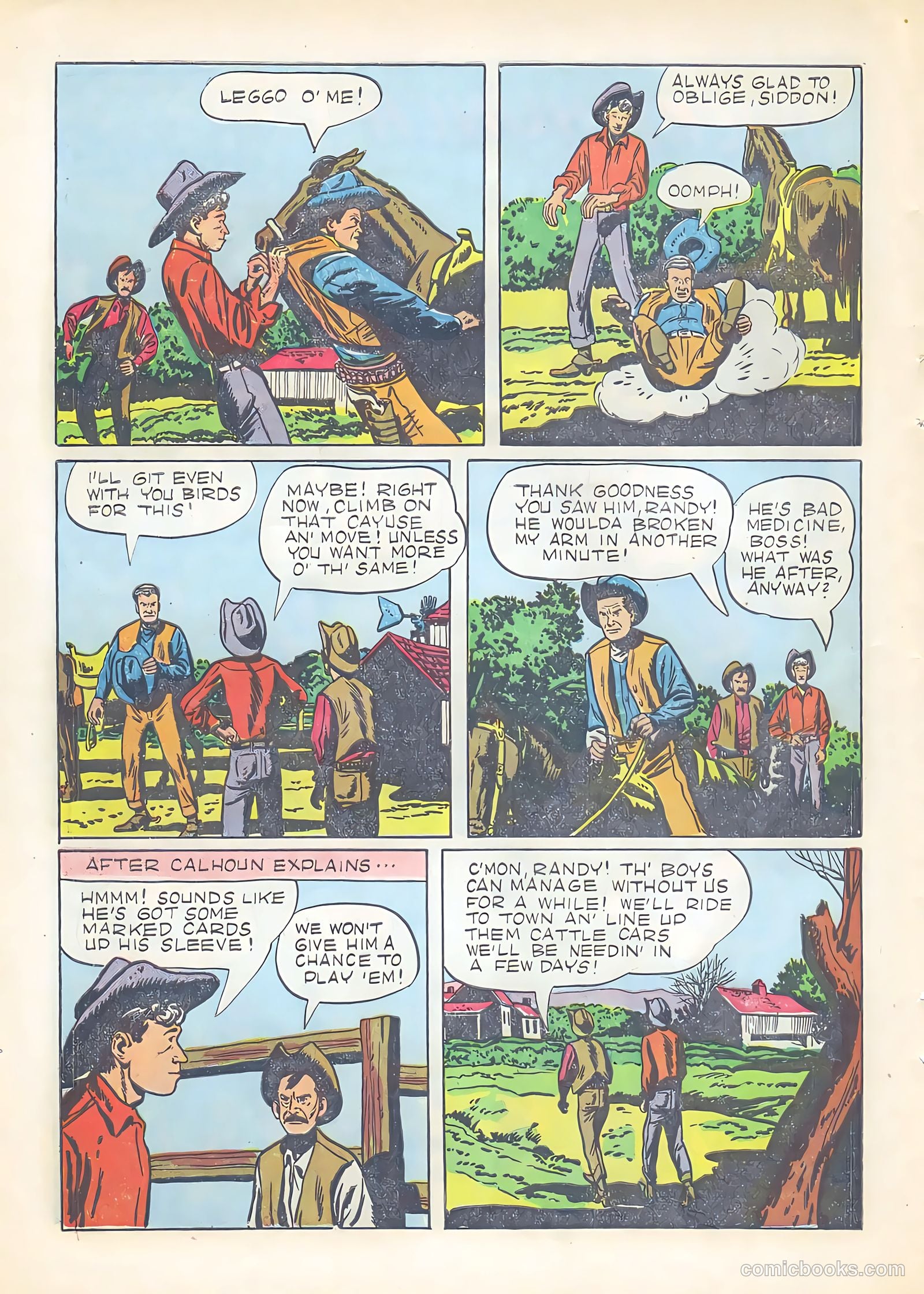 Gene Autry Comics #23 (1949) — page 30 of 36