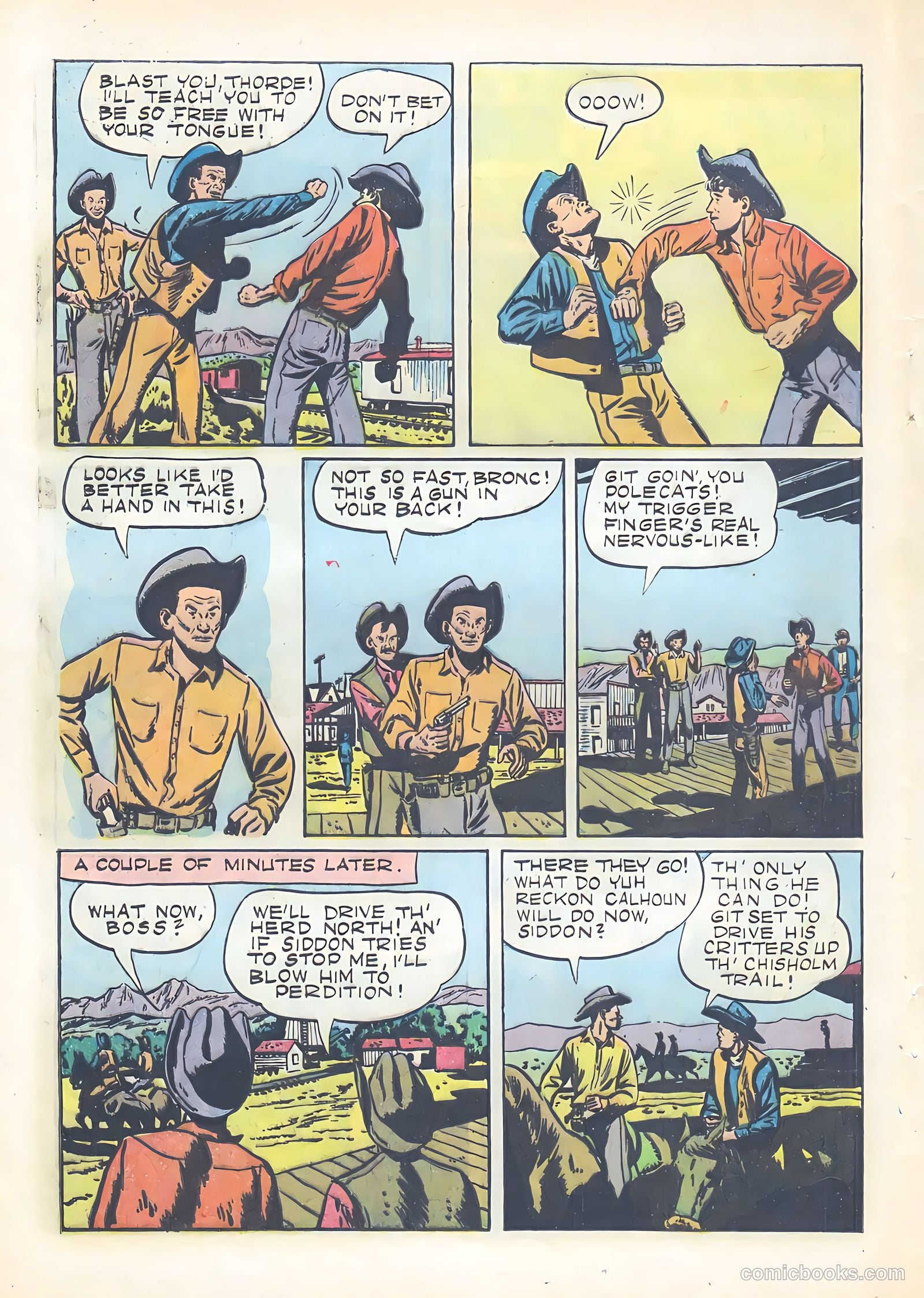 Gene Autry Comics #23 (1949) — page 32 of 36