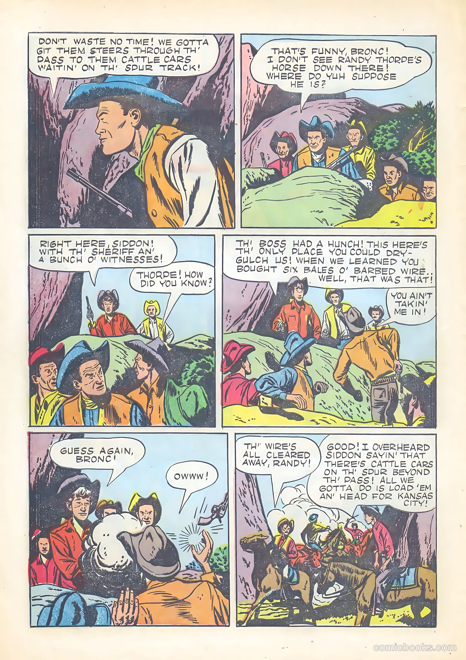 Gene Autry Comics #23 (1949) — page 34 of 36