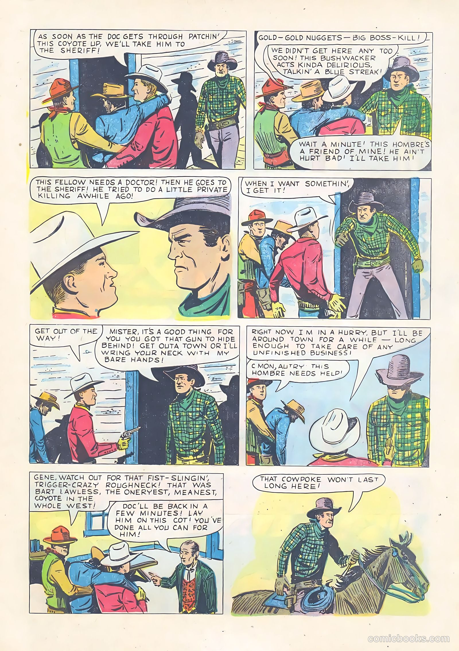 Gene Autry Comics #24 (1949) — page 5 of 36