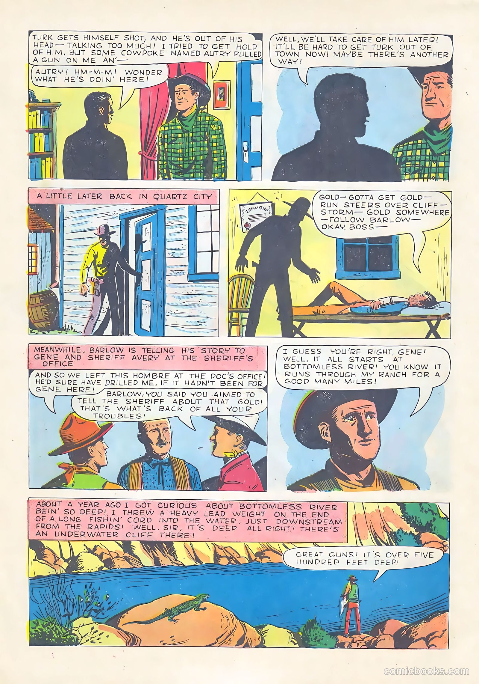 Gene Autry Comics #24 (1949) — page 6 of 36