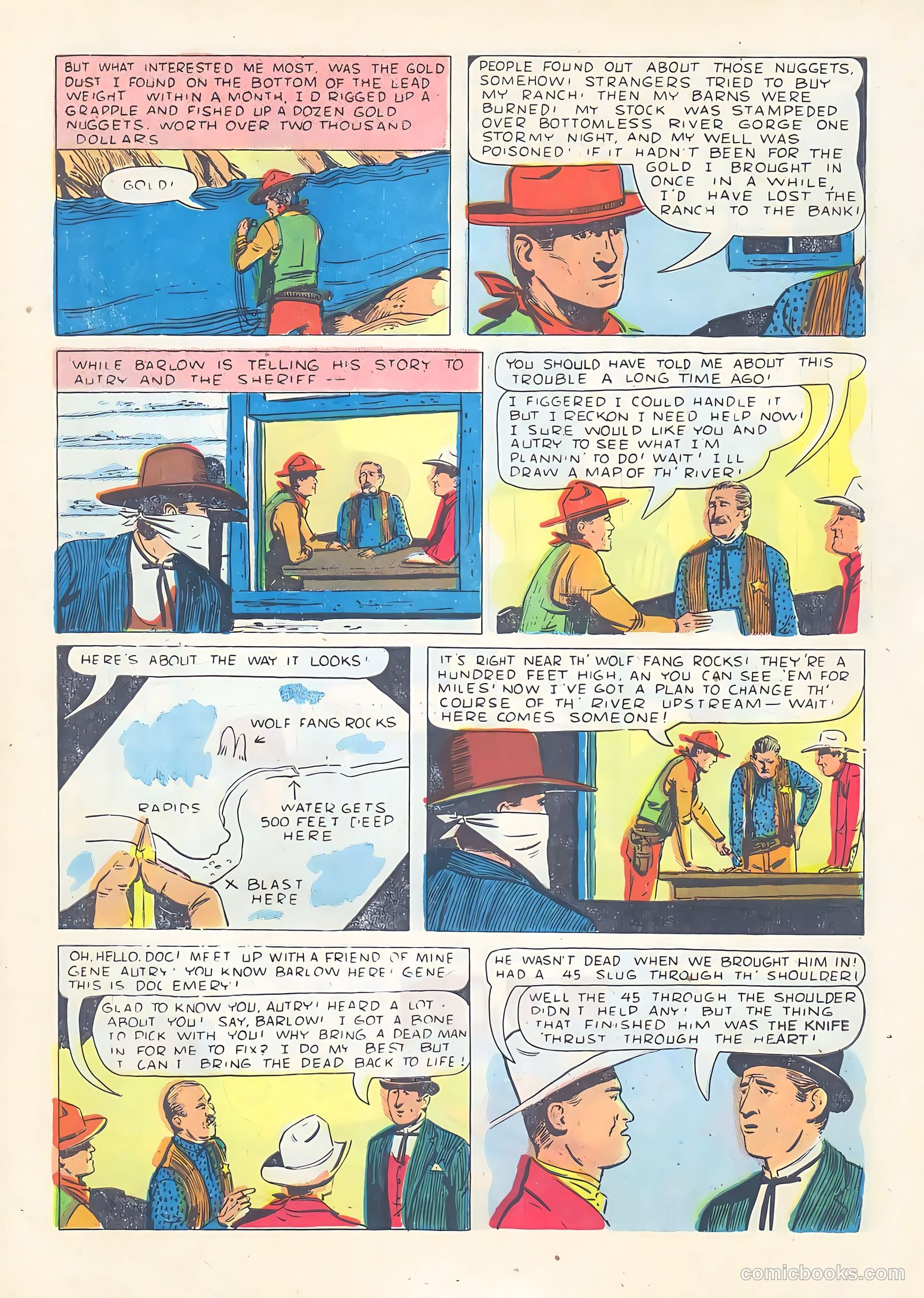 Gene Autry Comics #24 (1949) — page 7 of 36