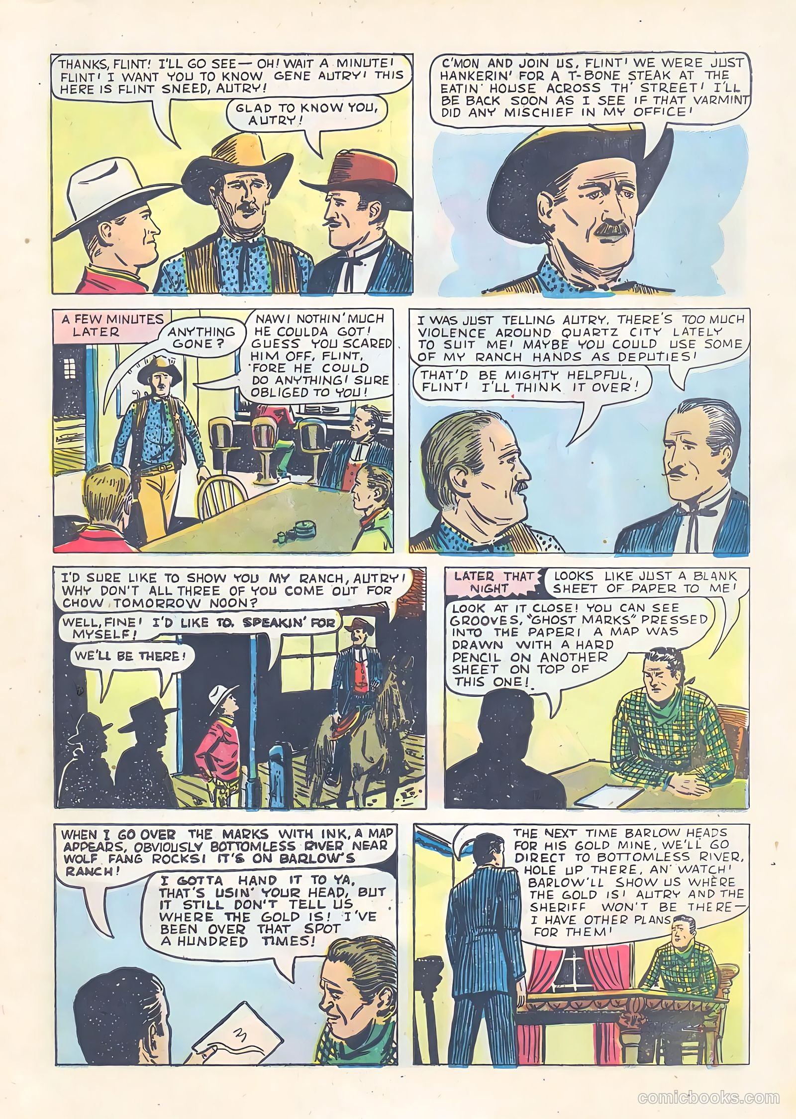 Gene Autry Comics #24 (1949) — page 9 of 36