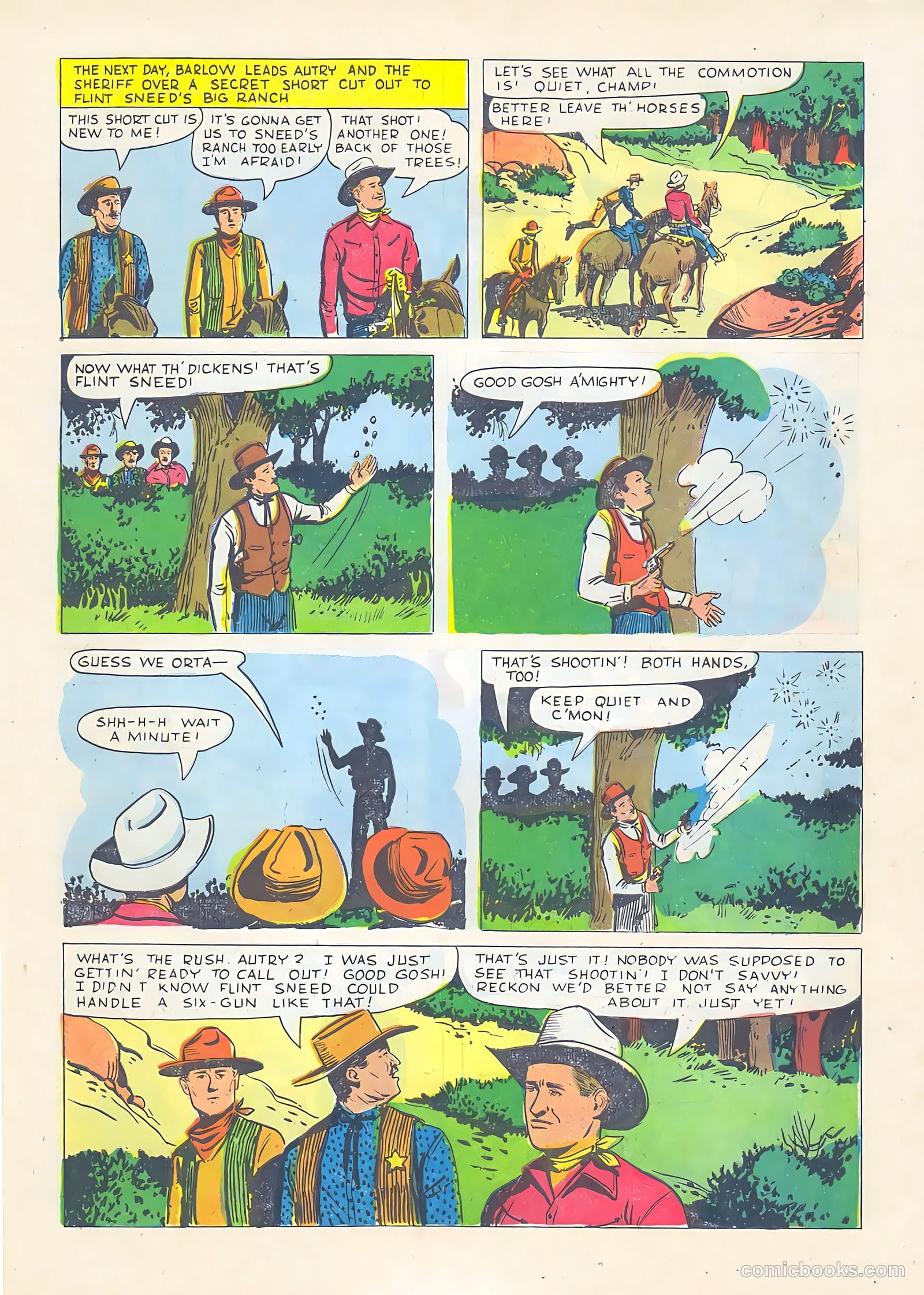 Gene Autry Comics #24 (1949) — page 10 of 36