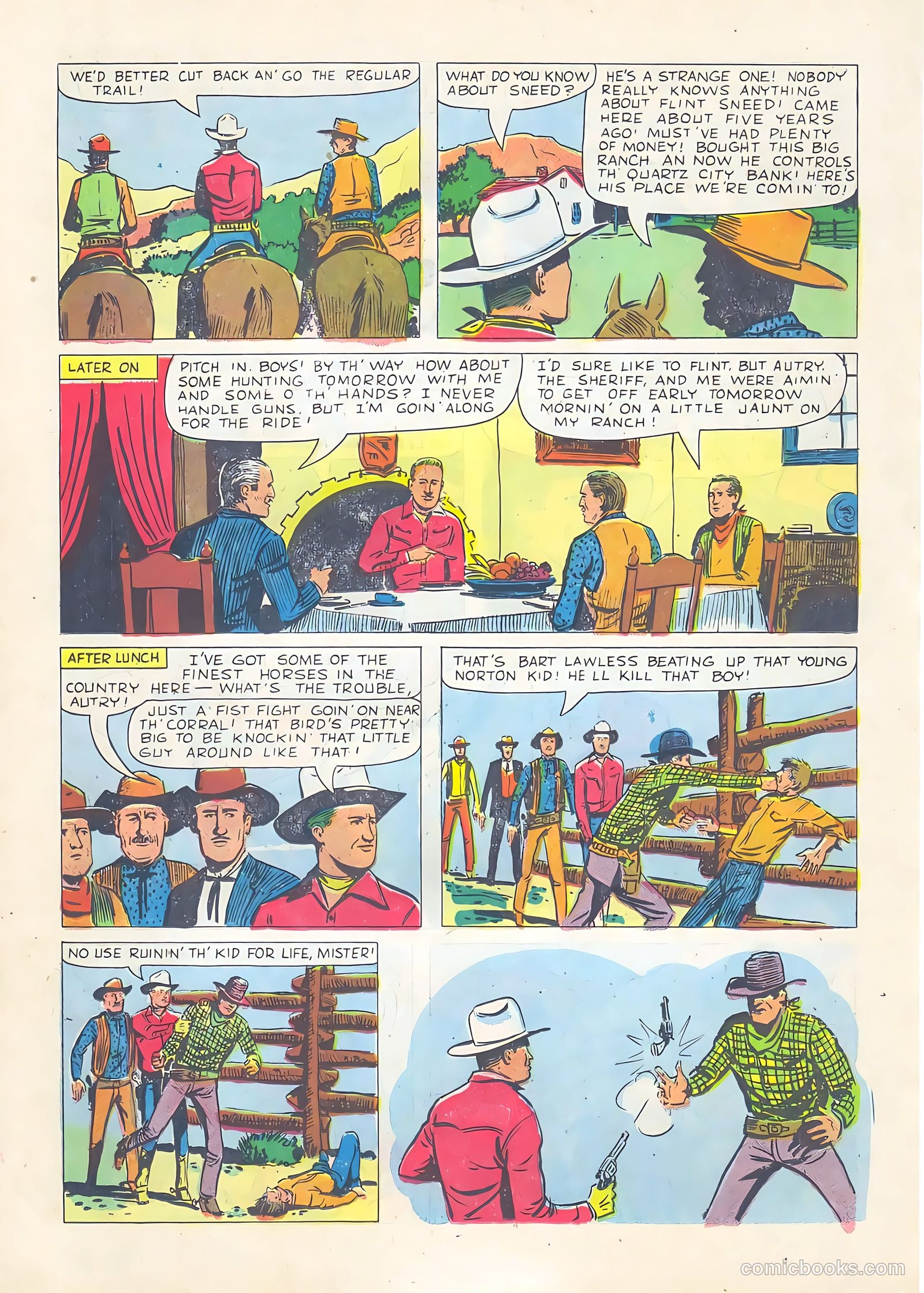 Gene Autry Comics #24 (1949) — page 11 of 36