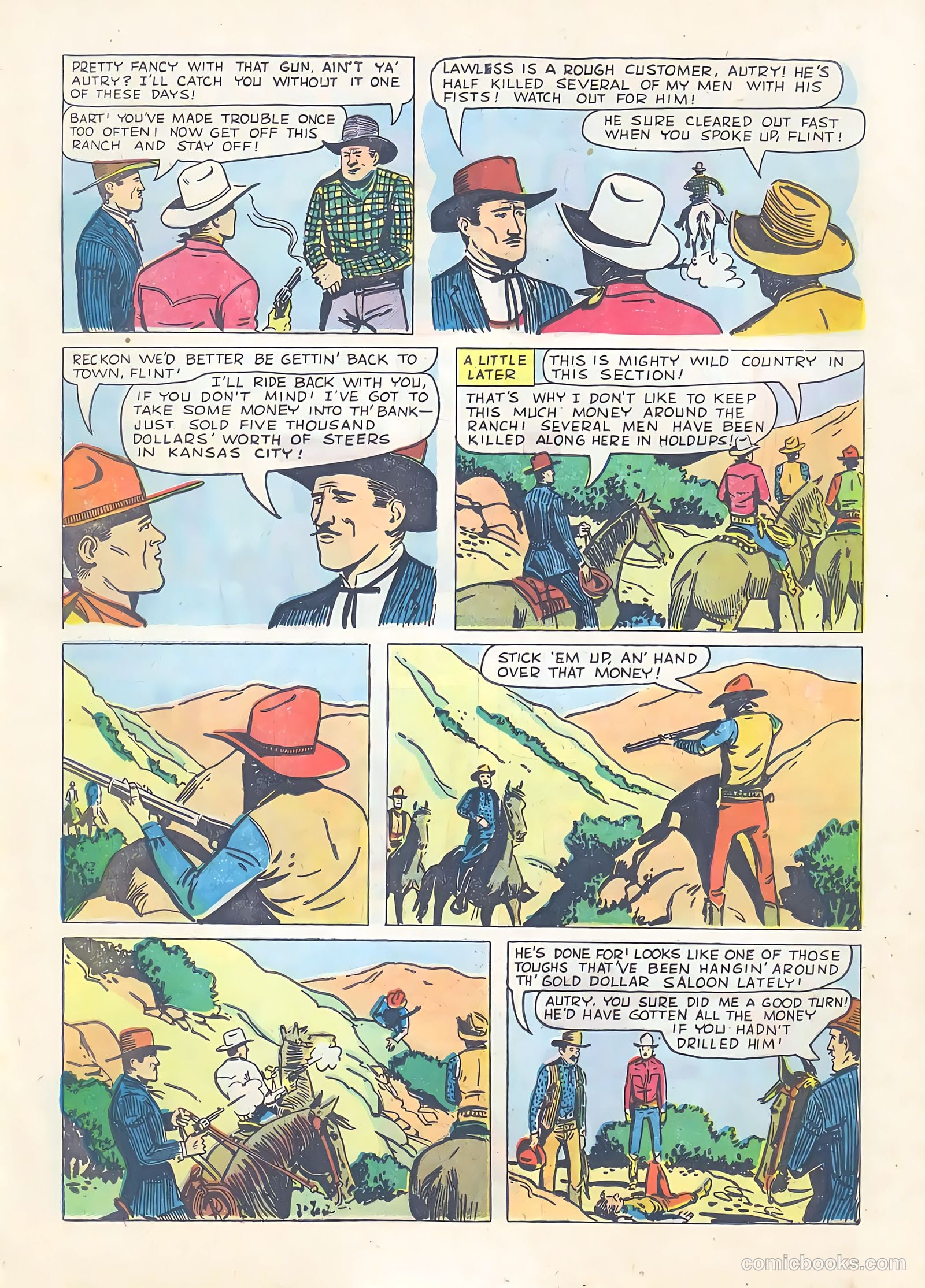 Gene Autry Comics #24 (1949) — page 12 of 36