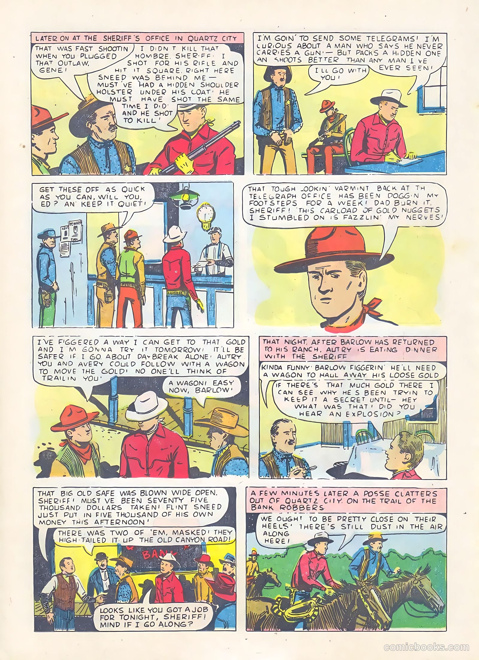 Gene Autry Comics #24 (1949) — page 13 of 36