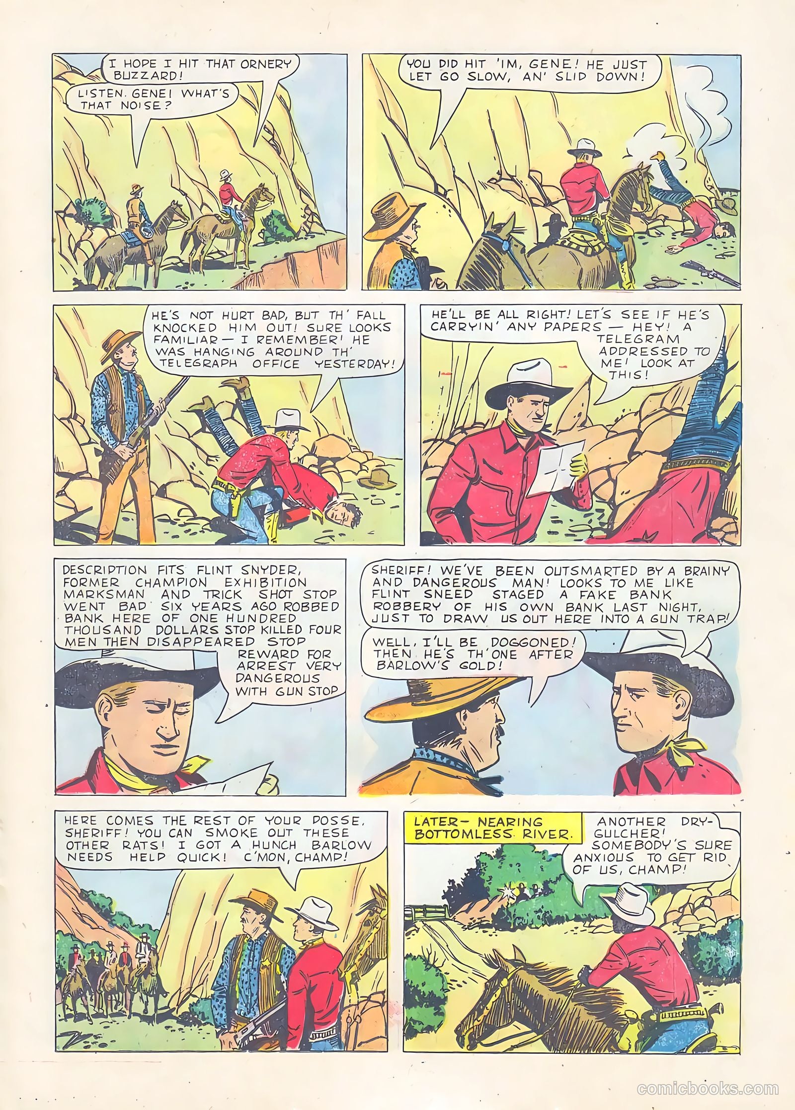 Gene Autry Comics #24 (1949) — page 17 of 36