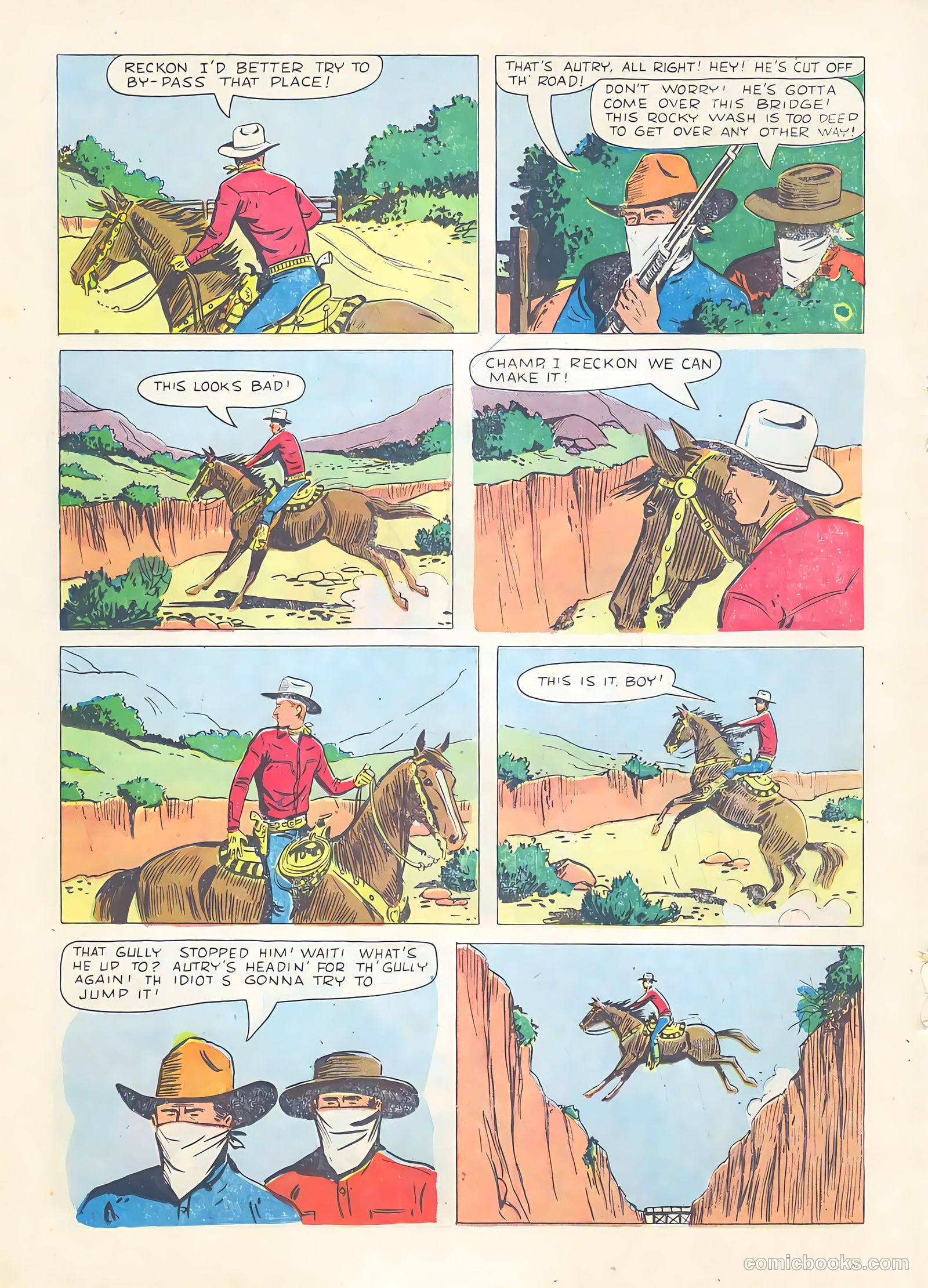 Gene Autry Comics #24 (1949) — page 18 of 36