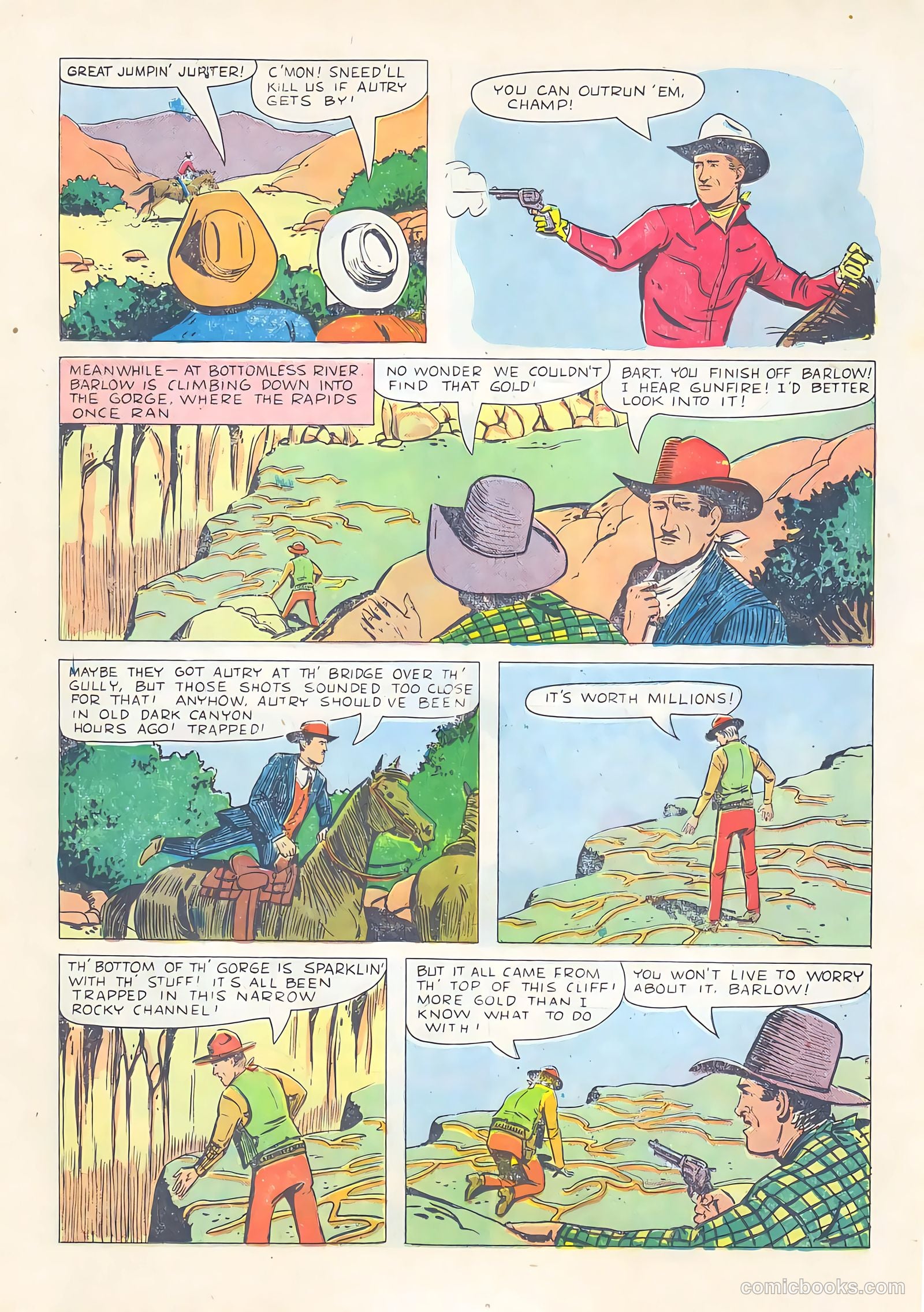 Gene Autry Comics #24 (1949) — page 19 of 36