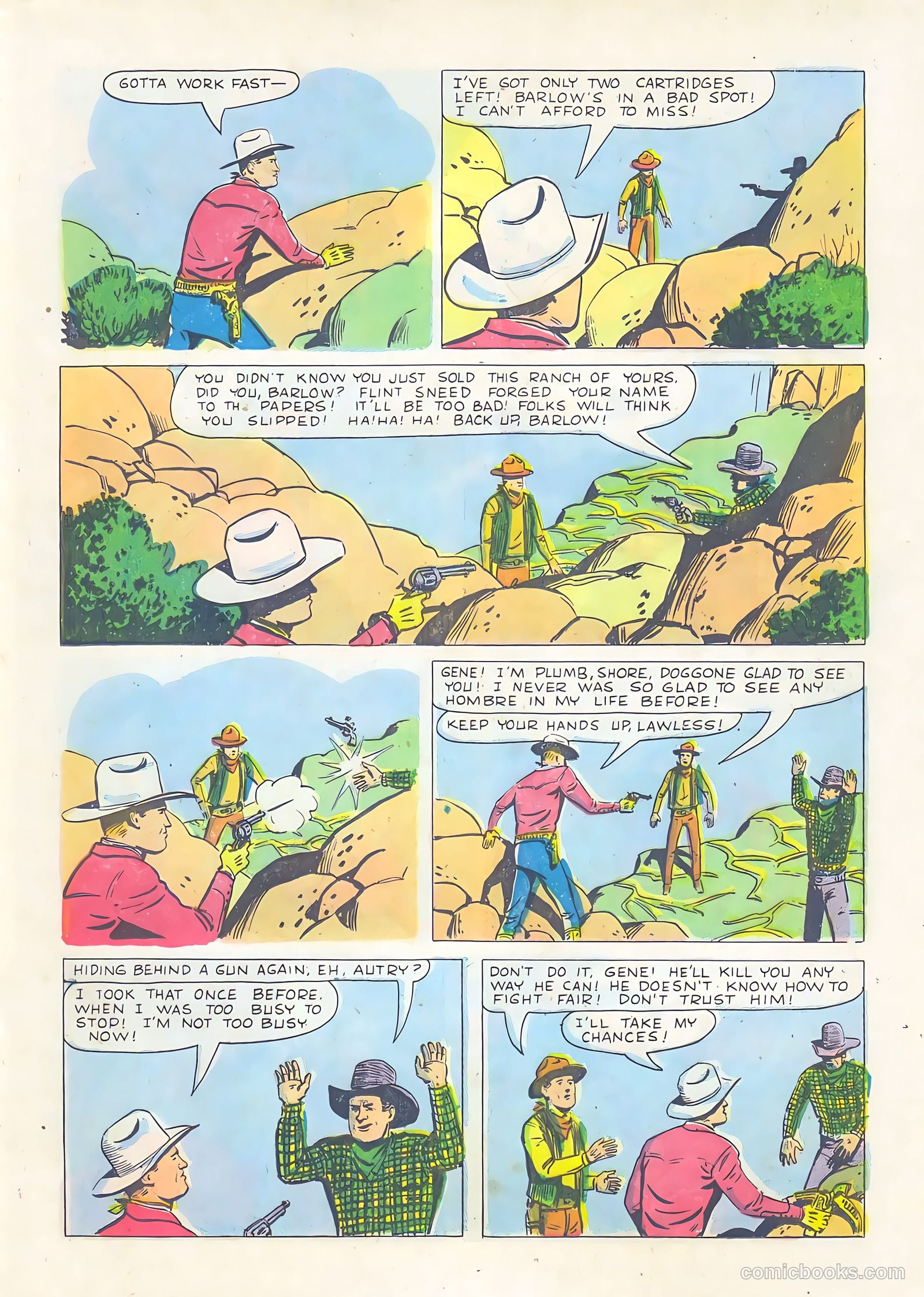 Gene Autry Comics #24 (1949) — page 21 of 36