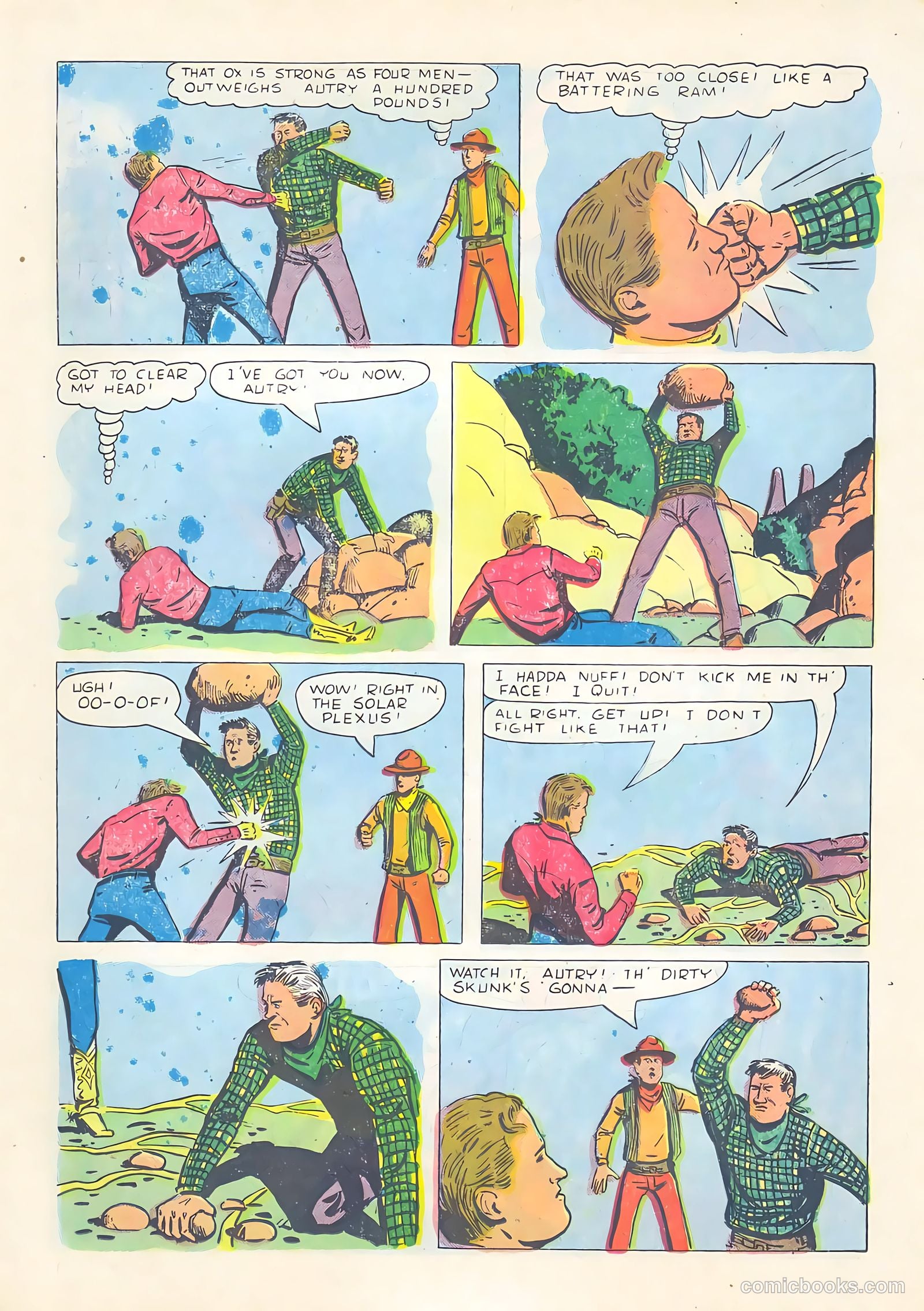 Gene Autry Comics #24 (1949) — page 23 of 36