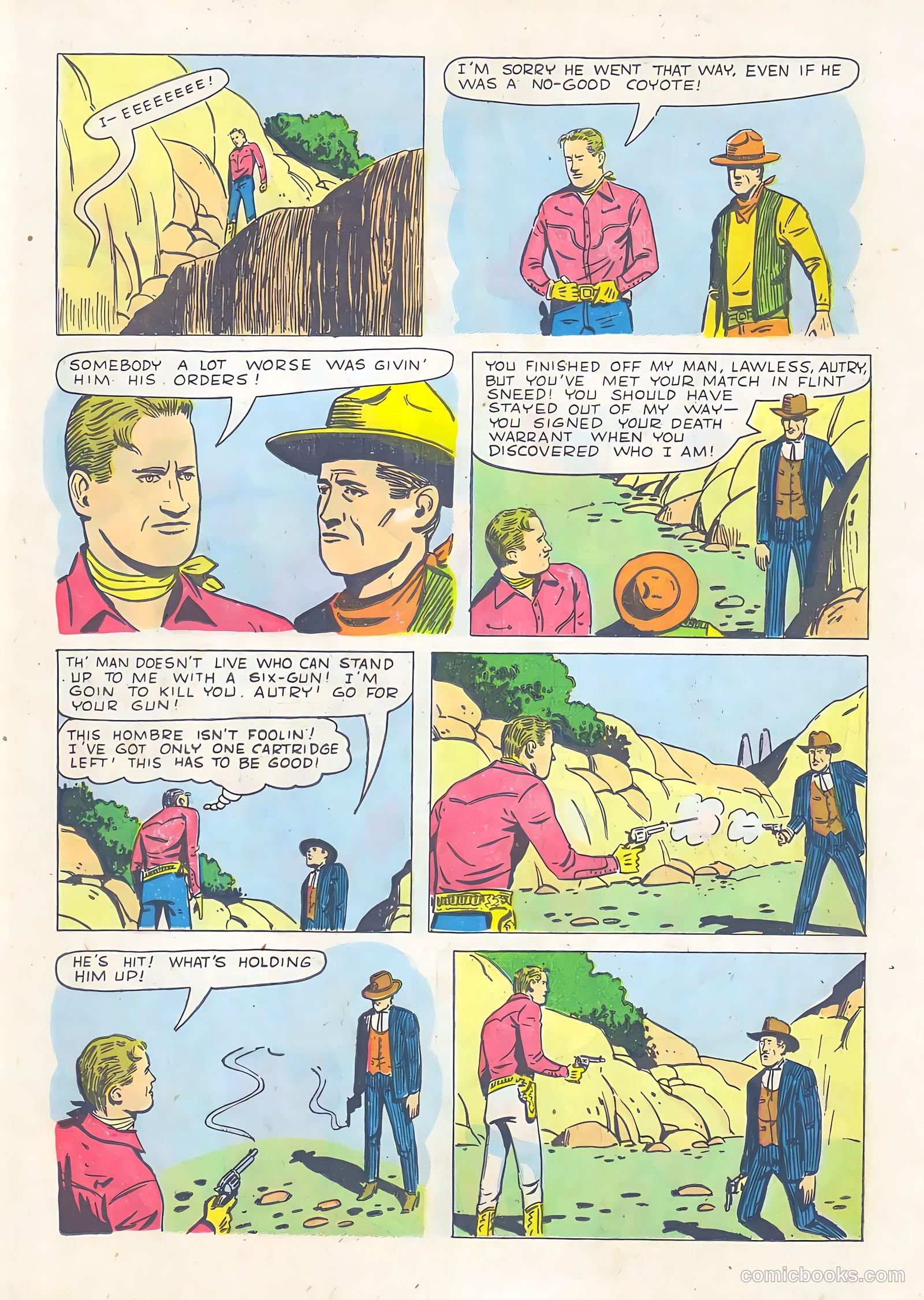 Gene Autry Comics #24 (1949) — page 25 of 36