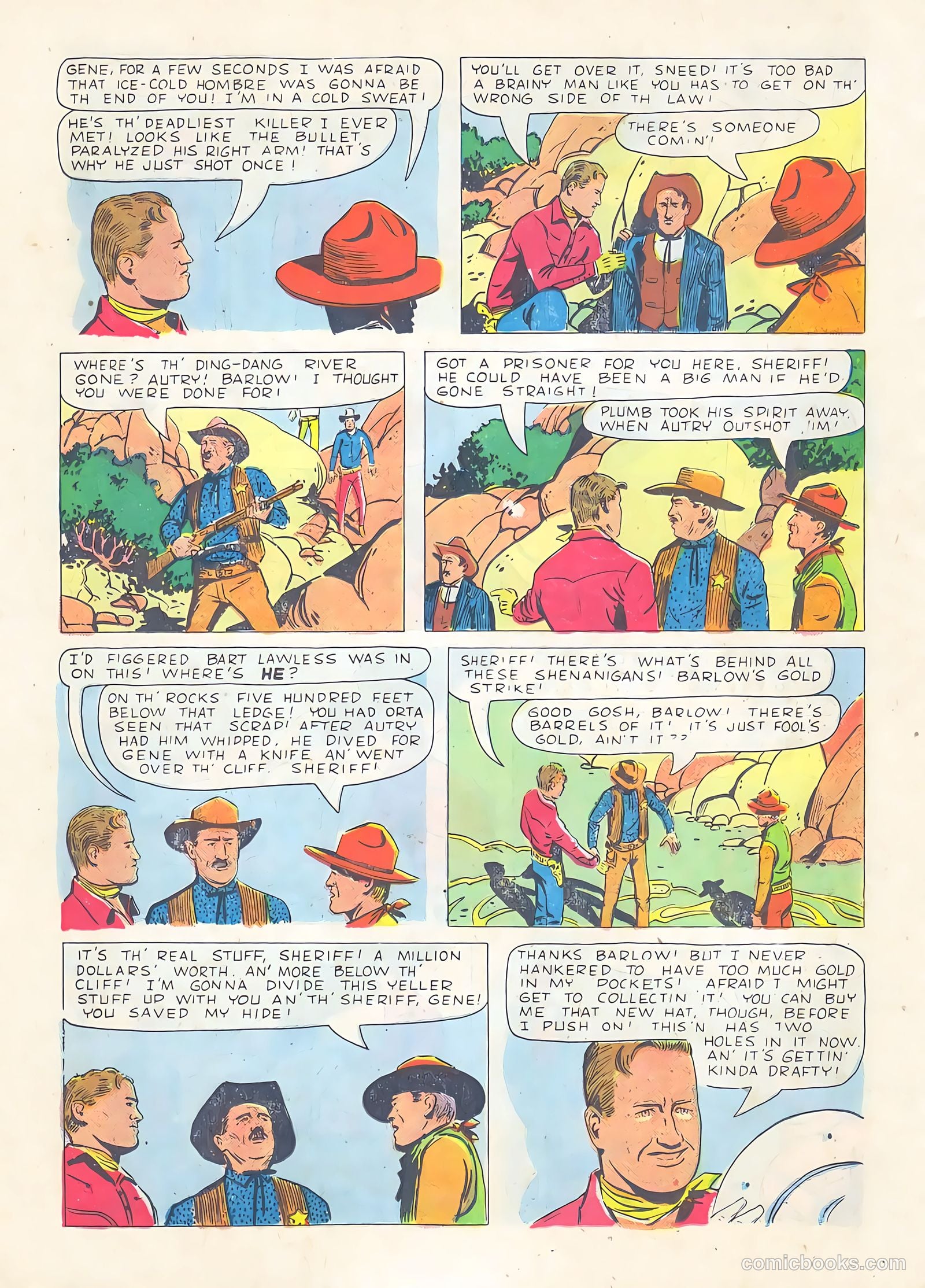 Gene Autry Comics #24 (1949) — page 26 of 36