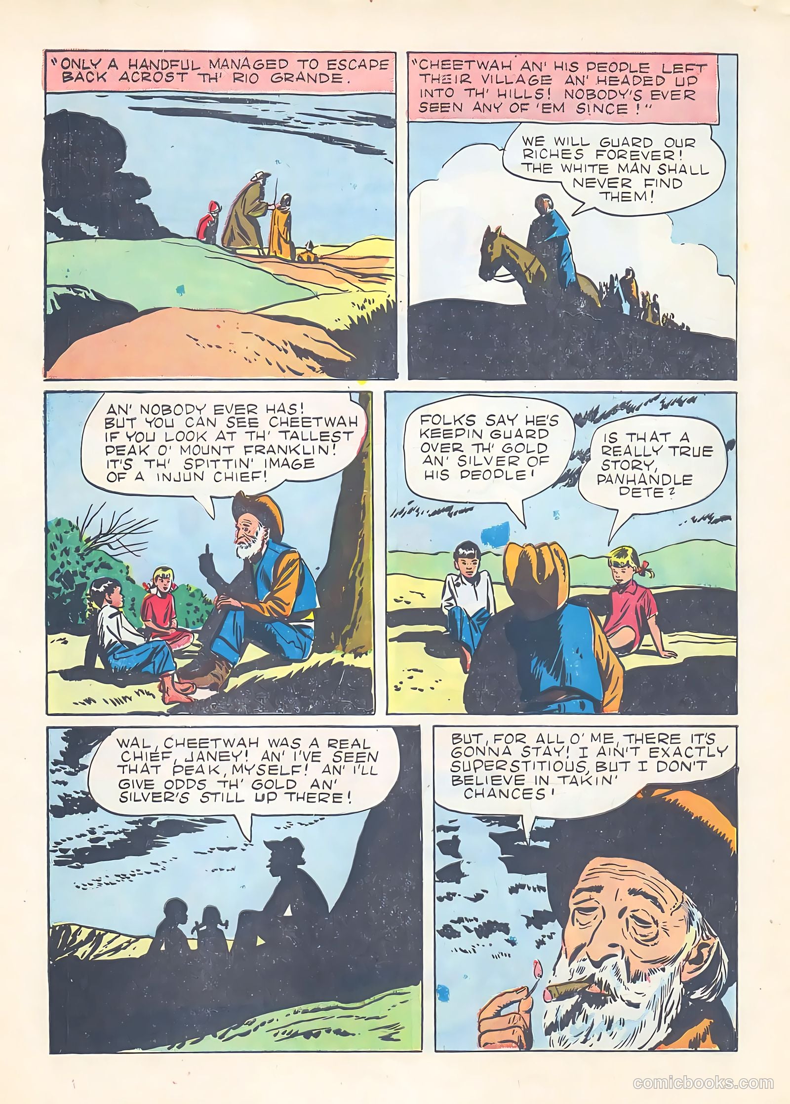 Gene Autry Comics #24 (1949) — page 34 of 36