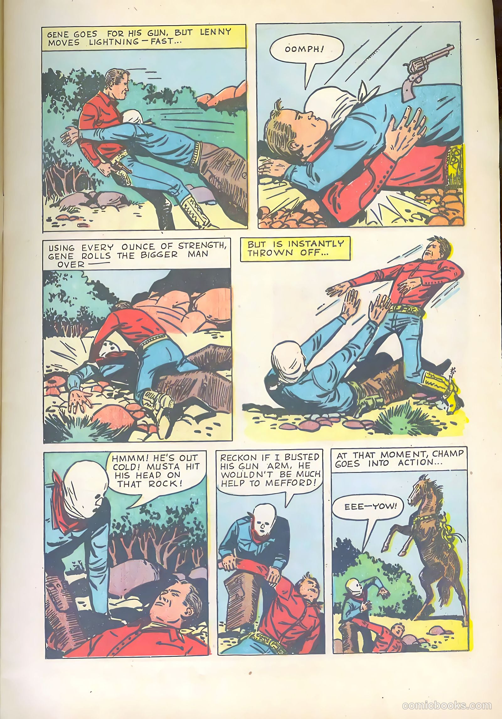 Gene Autry Comics #25 (1949) — page 5 of 36