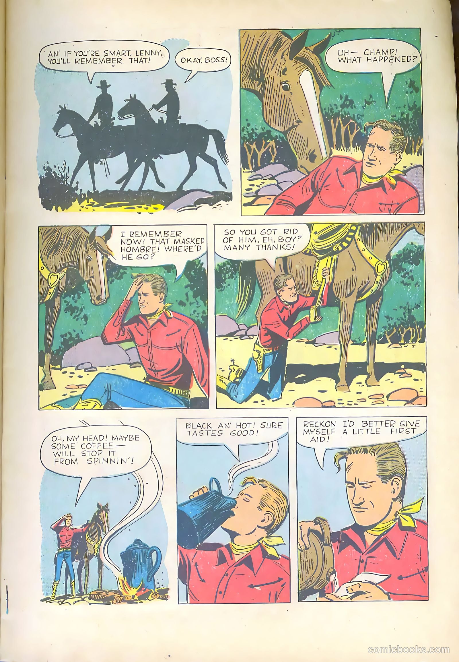 Gene Autry Comics #25 (1949) — page 7 of 36