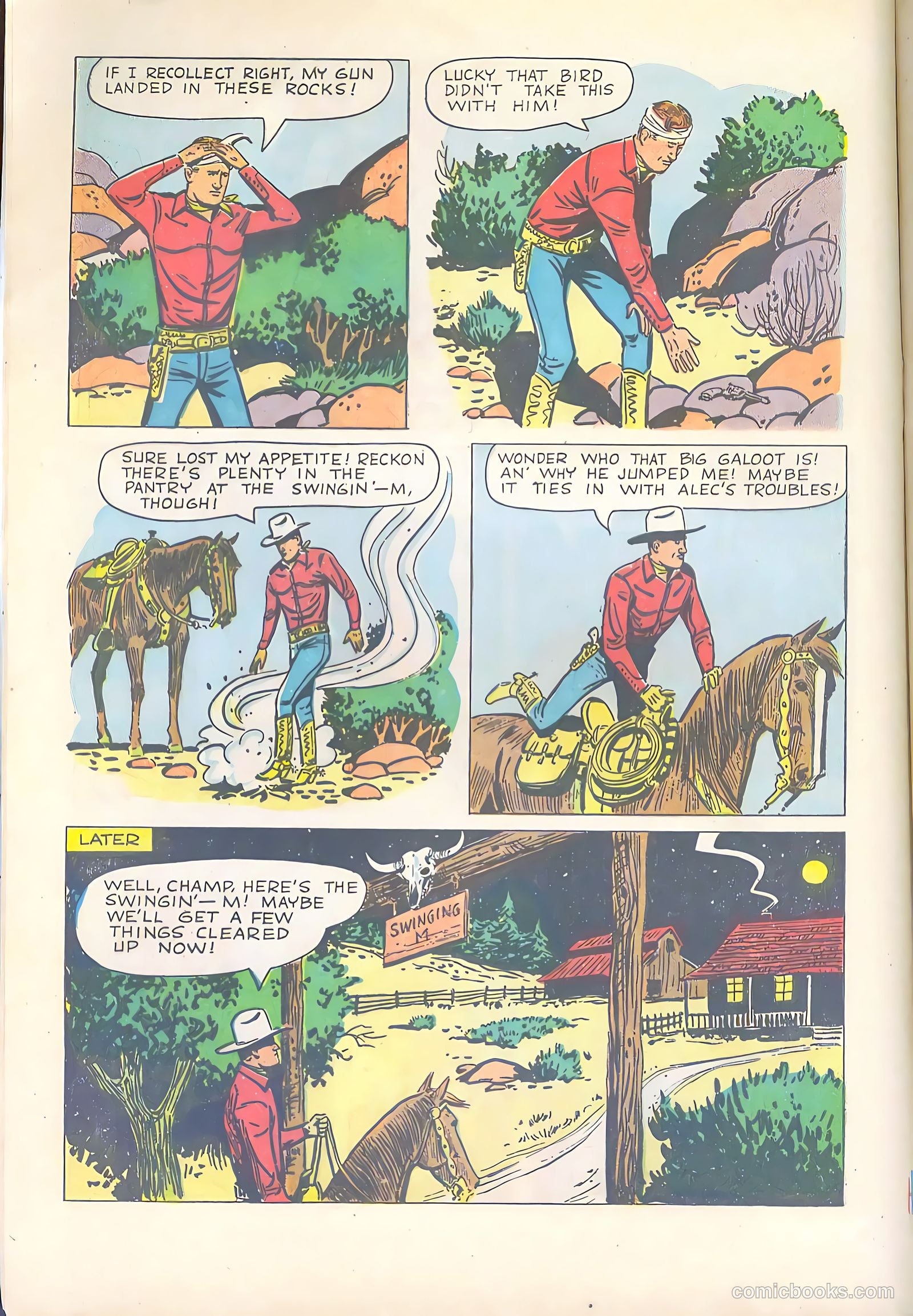 Gene Autry Comics #25 (1949) — page 8 of 36