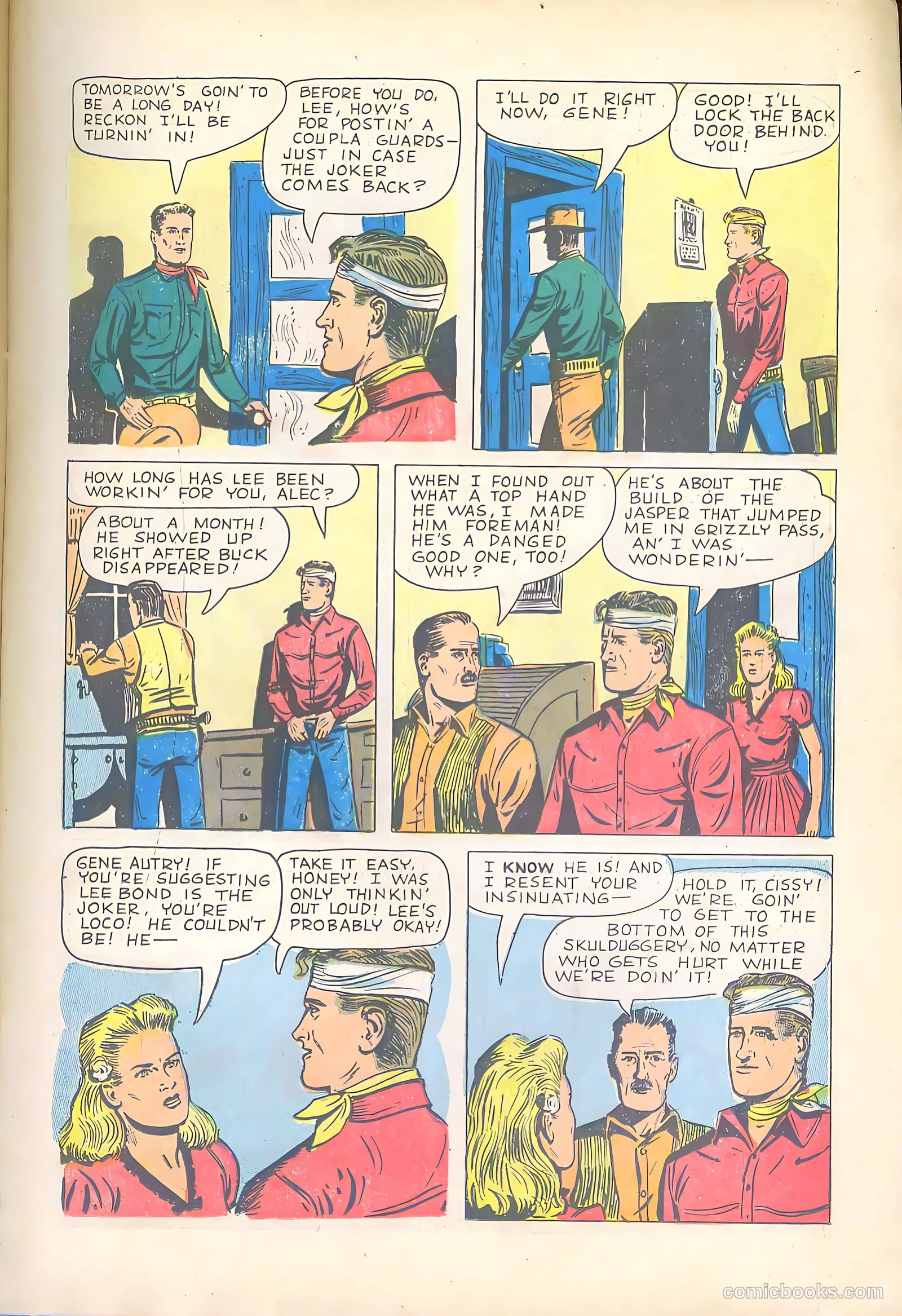 Gene Autry Comics #25 (1949) — page 15 of 36