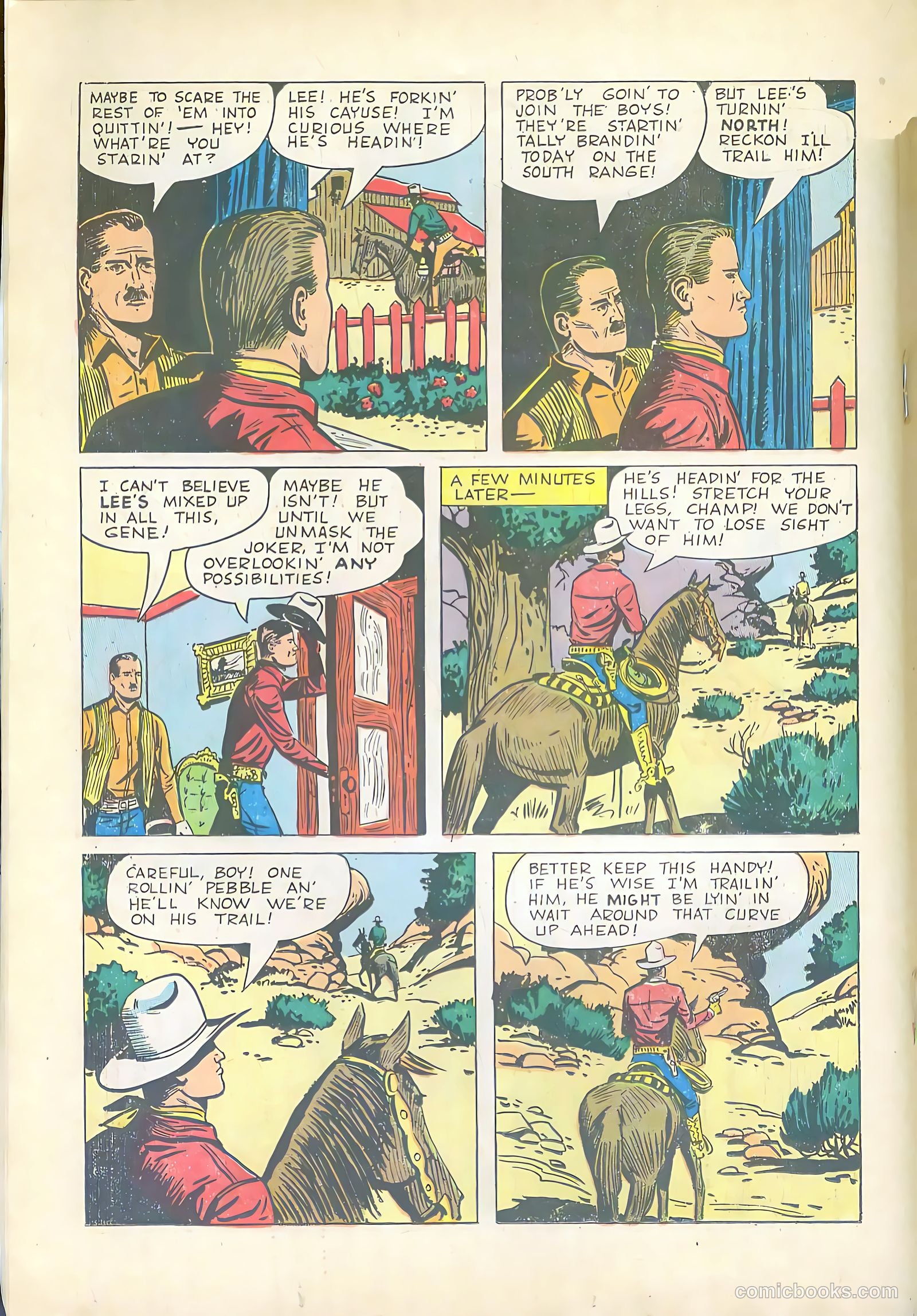 Gene Autry Comics #25 (1949) — page 18 of 36
